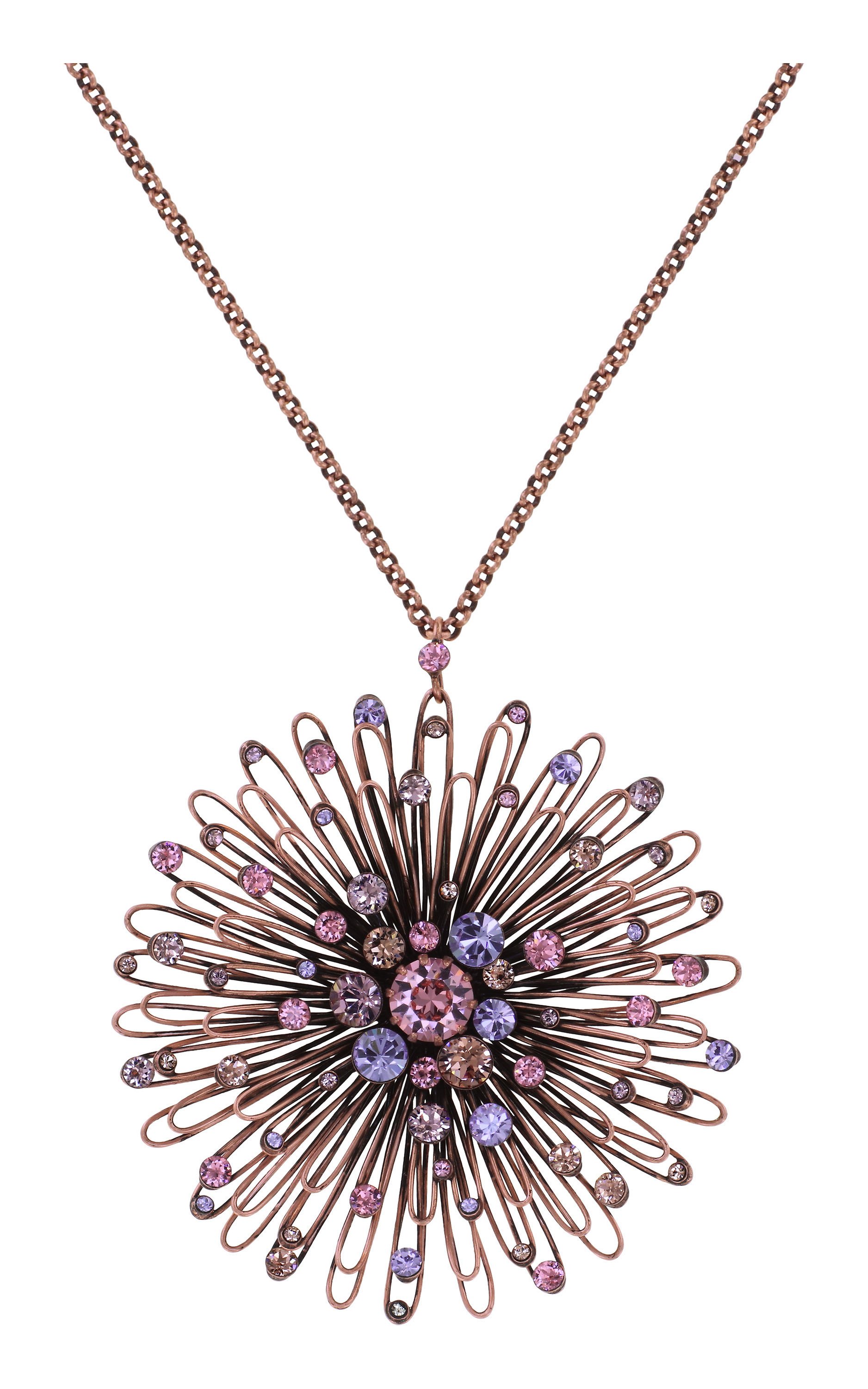 image for Necklace Pendant Distel Pink / Lila  size 2XL