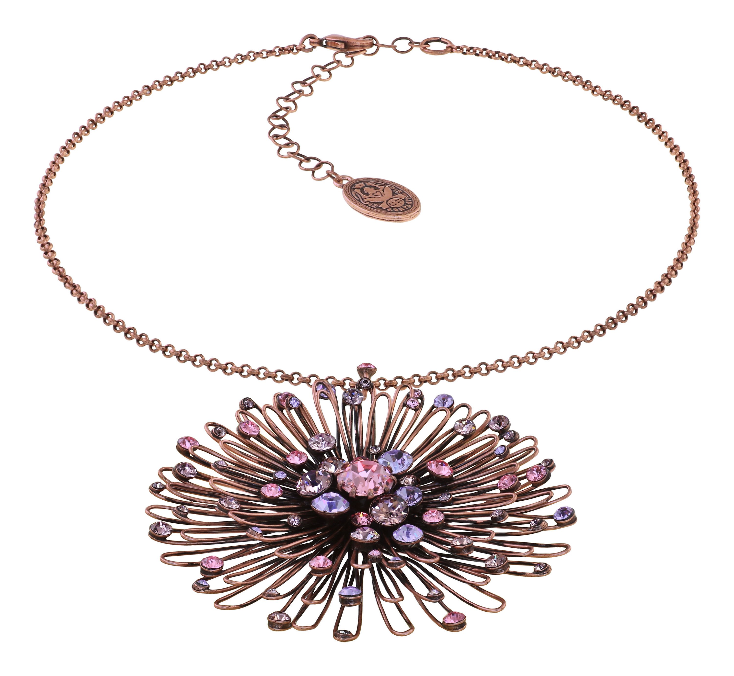 image pour Collier pendant Distel Rose / Lila  size 2XL