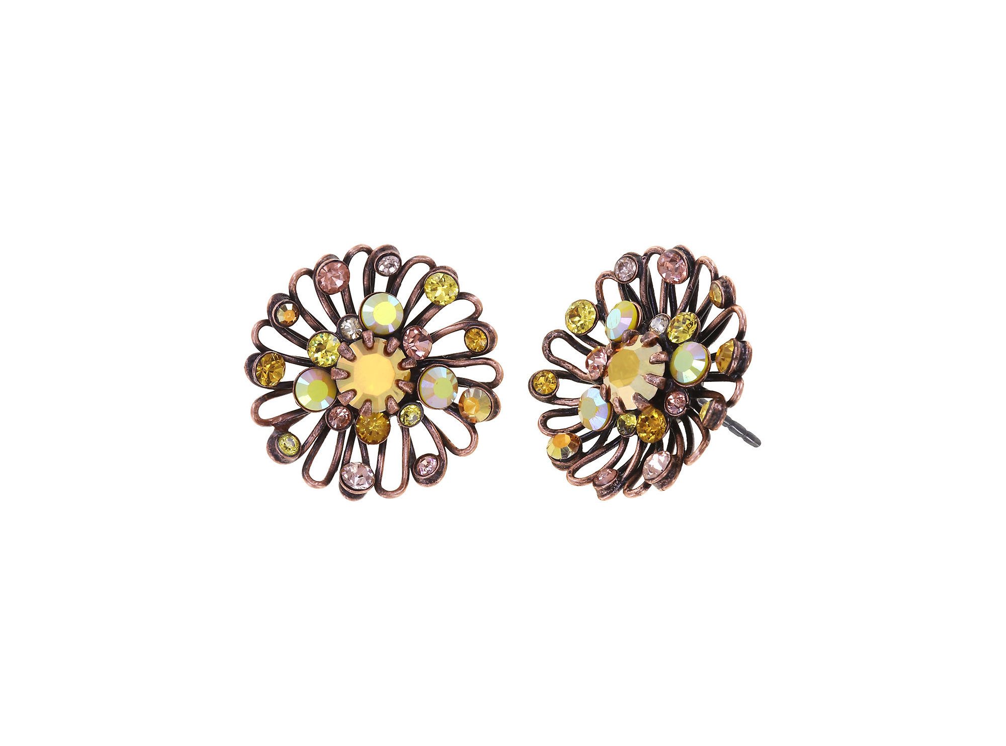 image pour Clou d'oreille Distel Jaune  size XS