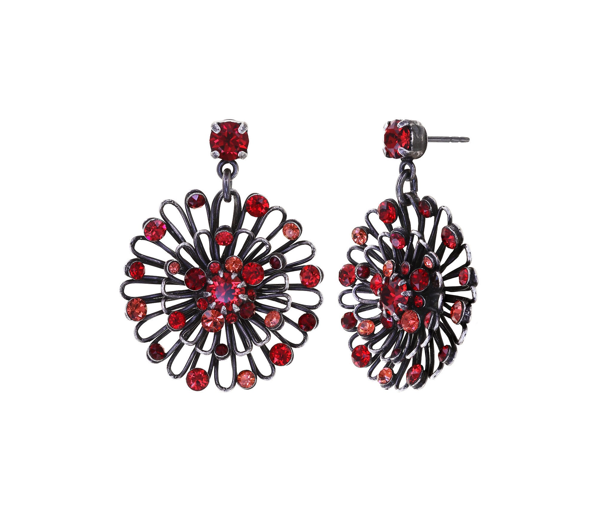 image pour Clou d'oreille pendant Distel Coralline  size M