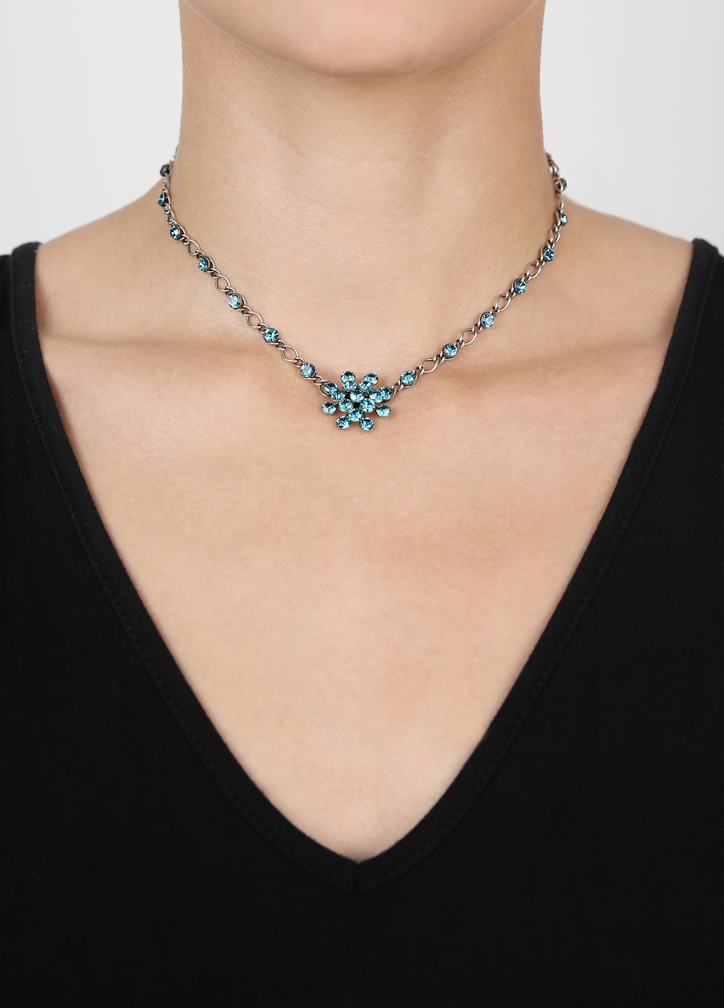 image for Necklace Magic Fireball Turquoise indicolite Classic Size (21mm Ø)