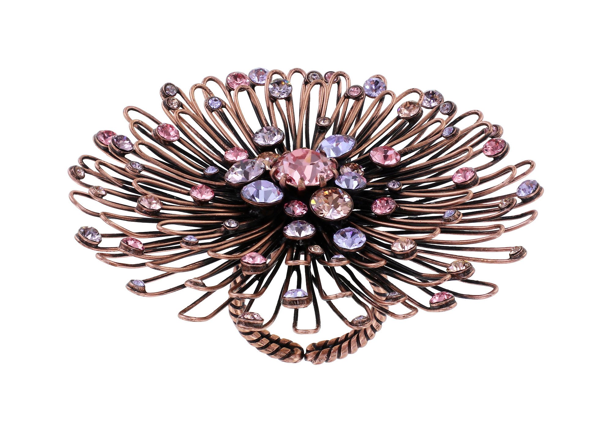 image pour Anneau Distel Rose / Lila  size 2XL