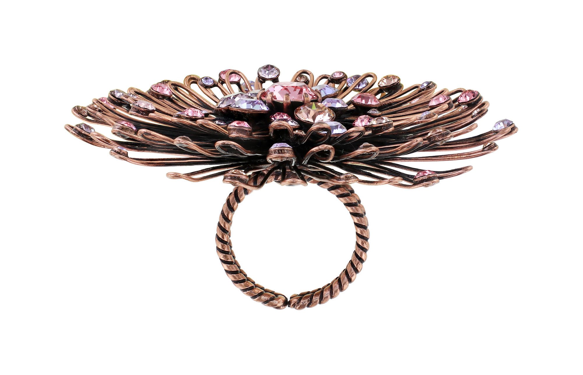 Bild für Ring Distel Pink / Lila  size 2XL