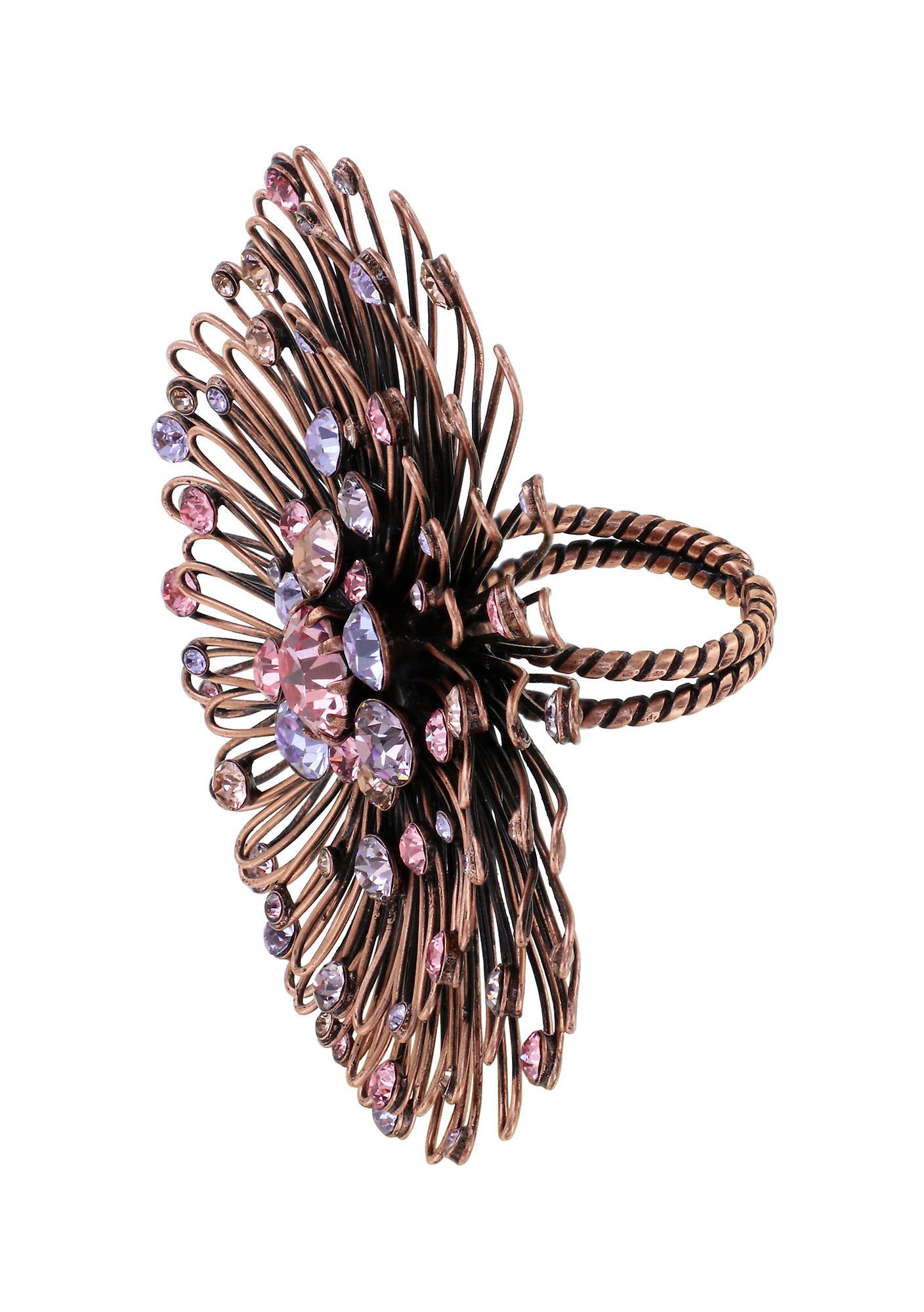 image pour Anneau Distel Rose / Lila  size 2XL