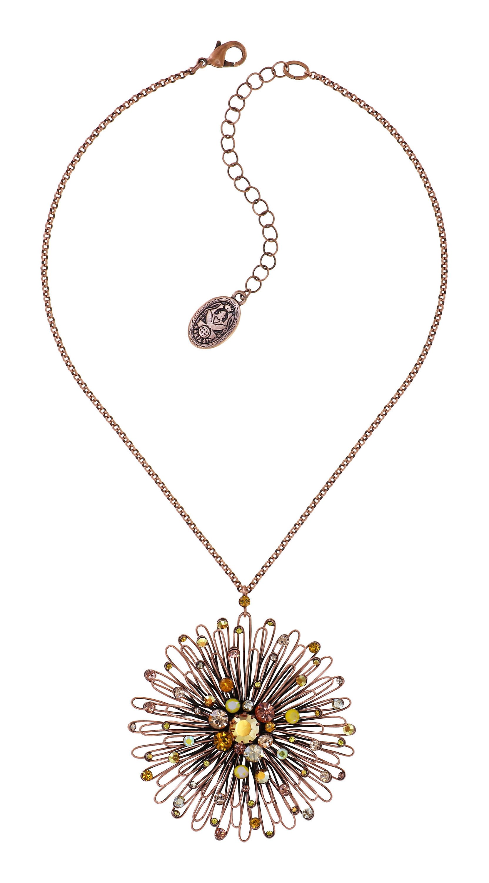 image for Necklace Pendant Distel Yellow  size 2XL