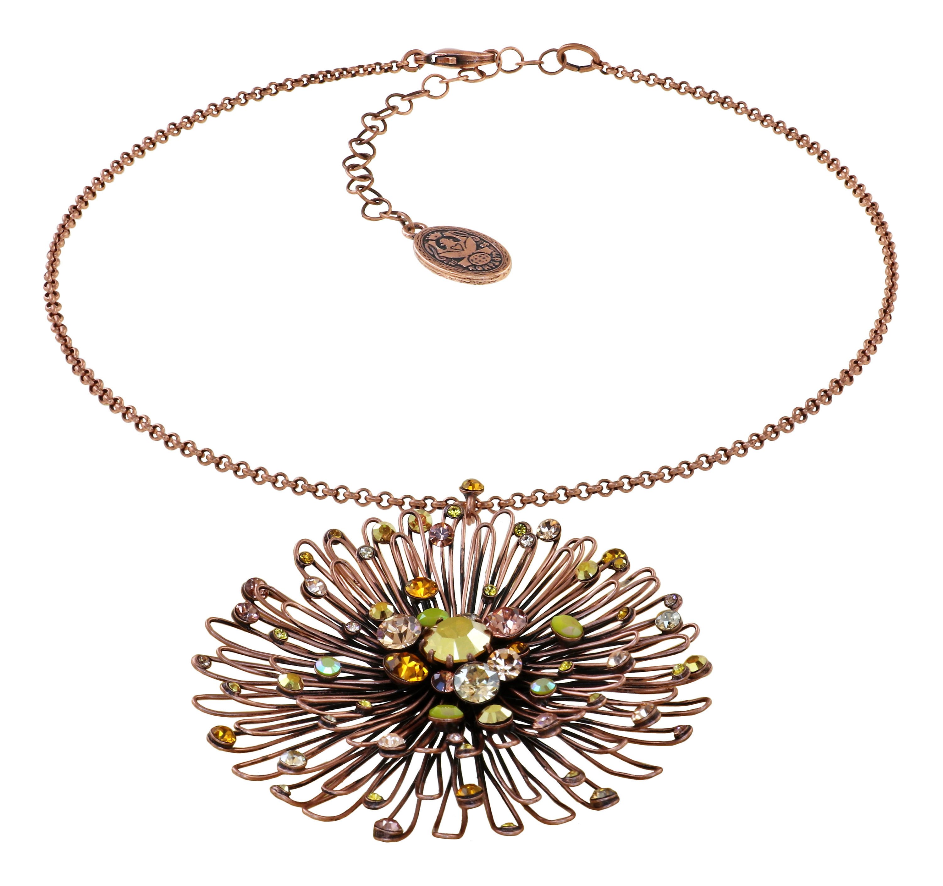 image for Necklace Pendant Distel Yellow  size 2XL