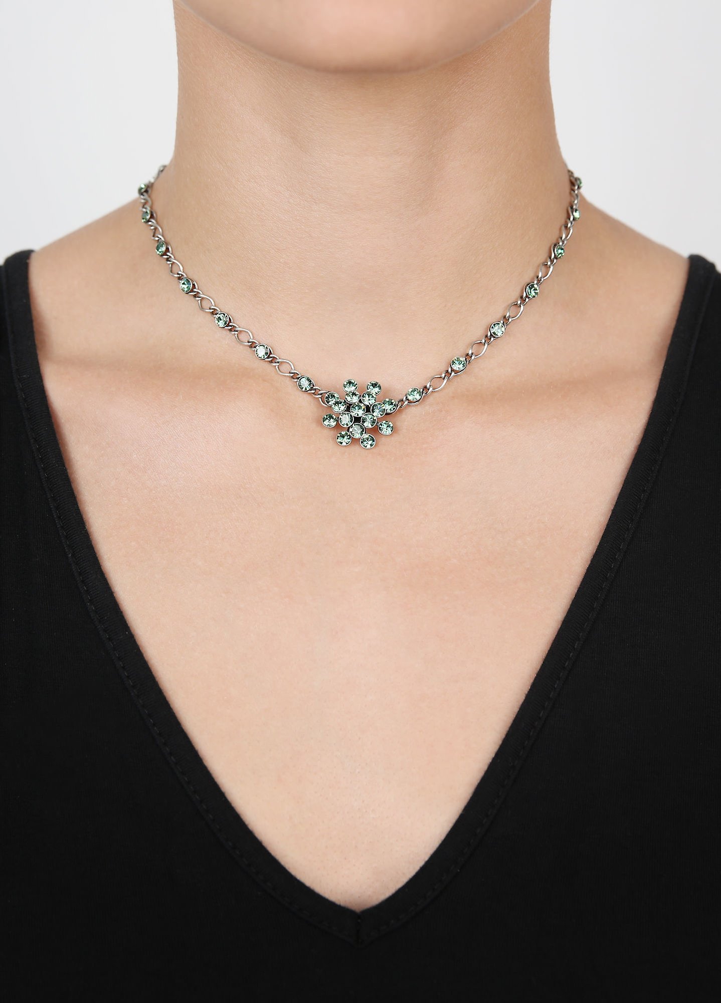 image for Necklace Magic Fireball Green erinite Classic Size (21mm Ø)