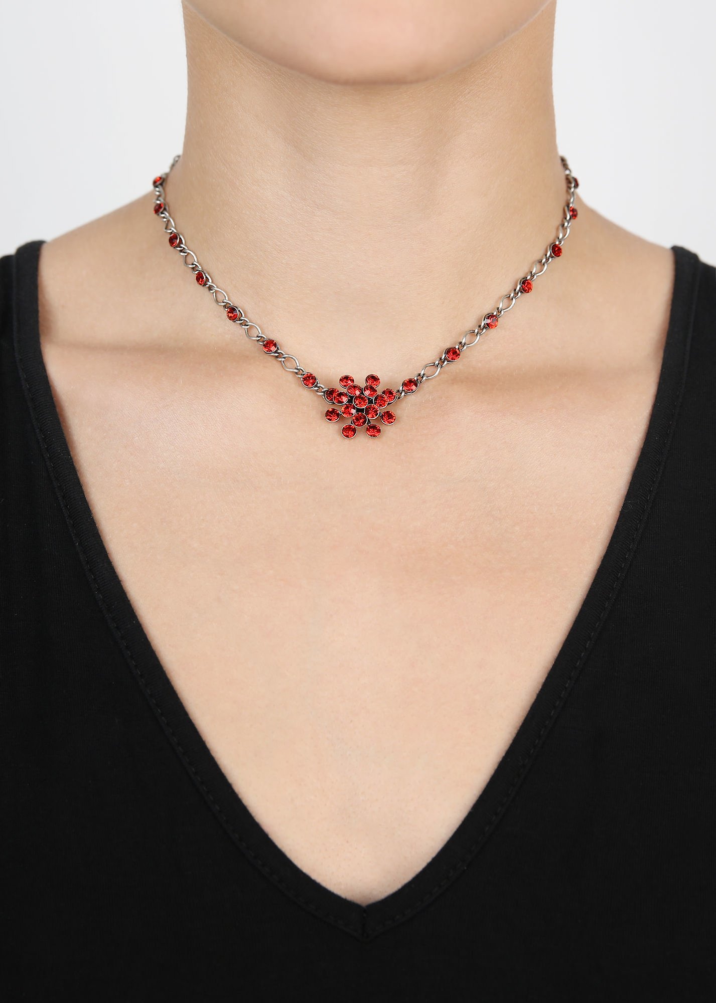 image pour Collier Magic Fireball Rouge red velvet Classic Size (21mm Ø)