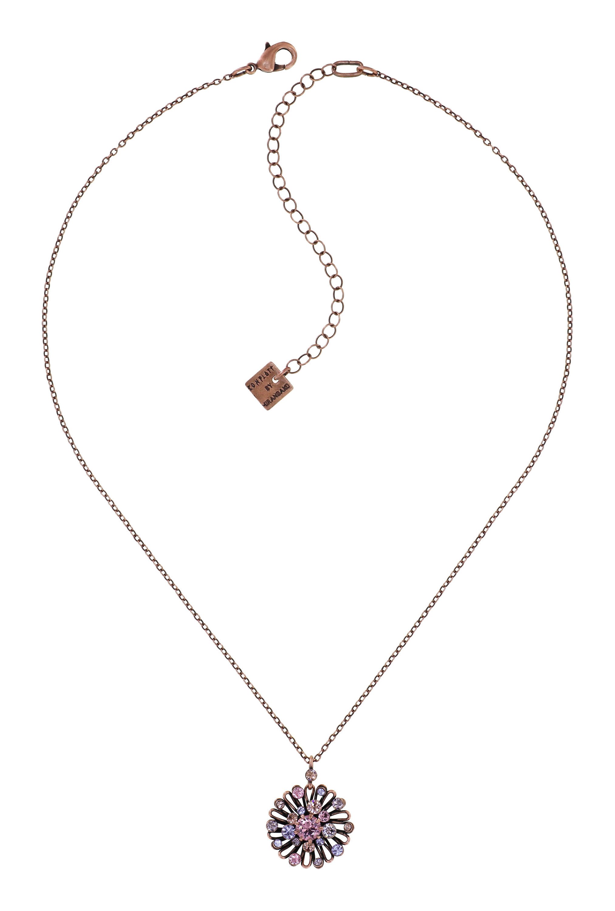 image pour Collier pendant Distel Rose / Lila  size XS