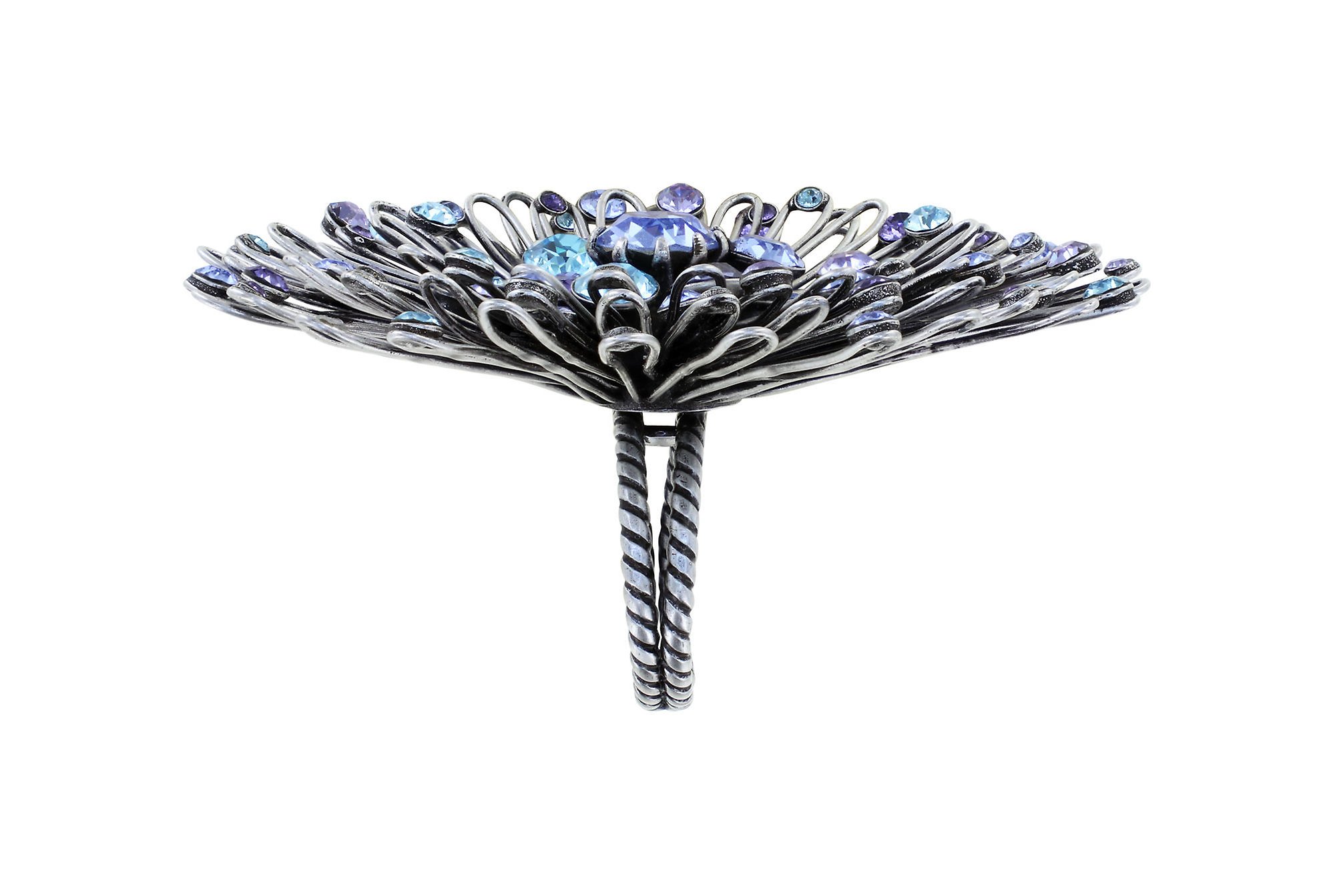 image for Ring Distel Blue / Lila  size 2XL