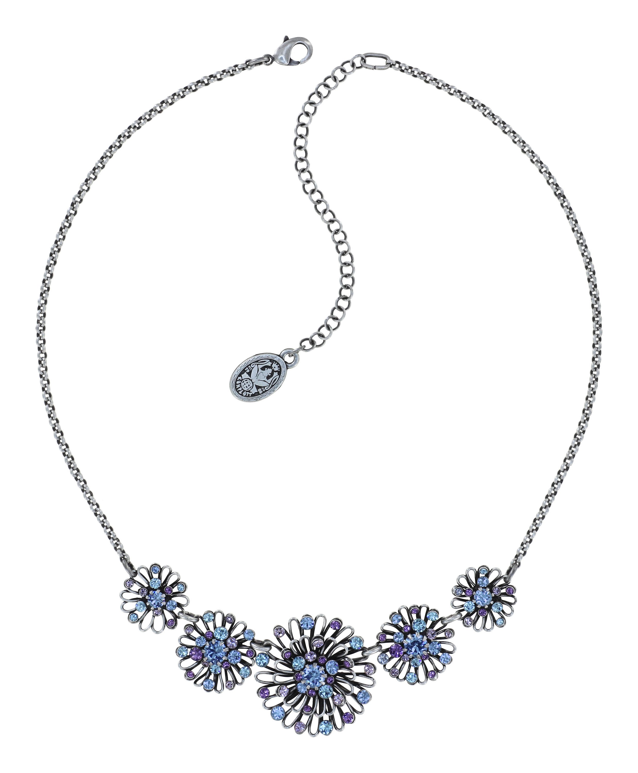 image pour Collier Distel Bleu / Lila  size M,XS,2XS