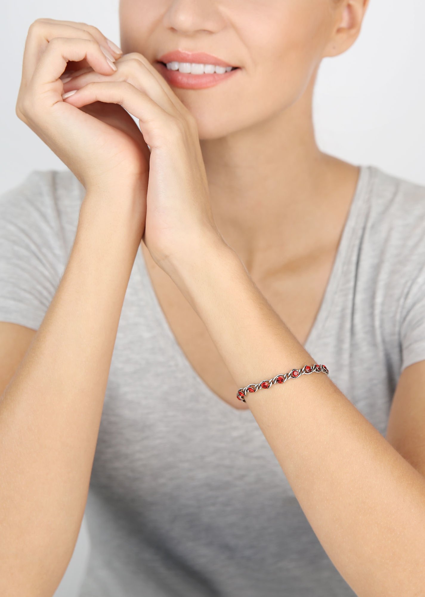 image for Bracelet Magic Fireball Red red velvet Classic Size (21mm Ø)