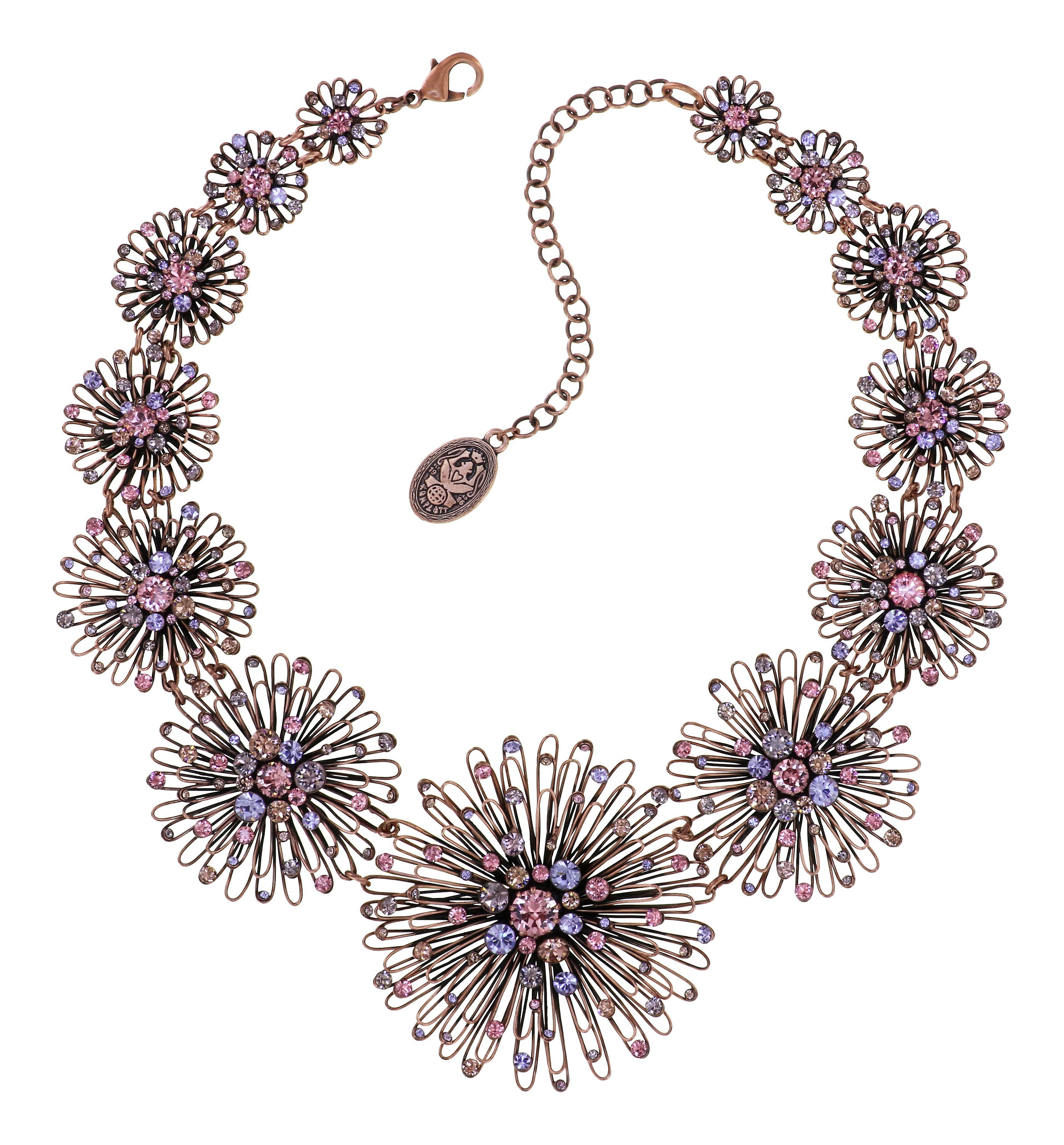 image pour Collier Collier Distel Rose / Lila  size 2Xl,XL,L,M,S,XS,2XS