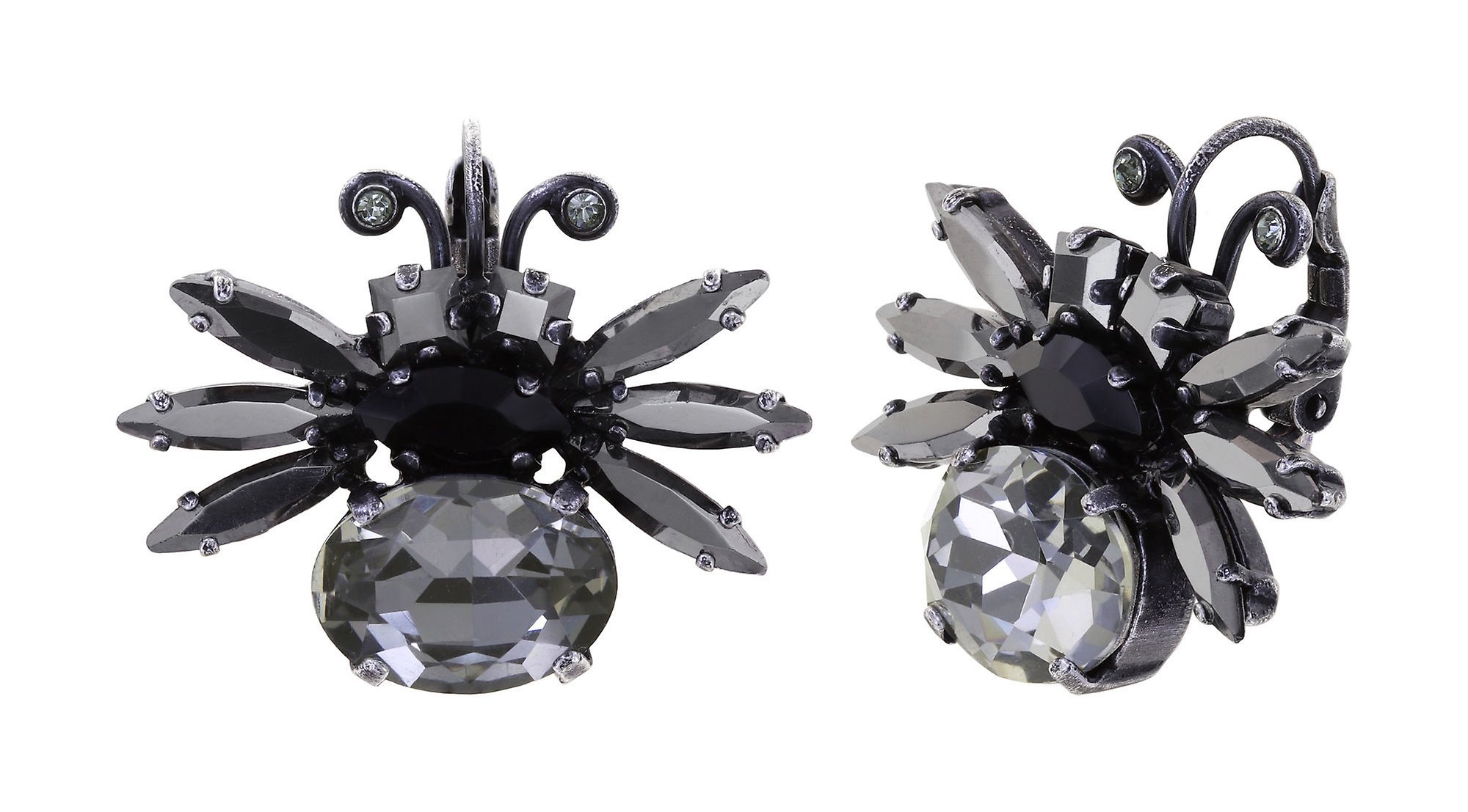 image pour Boucles d'oreilles Eurowire Love Bugs Noir  