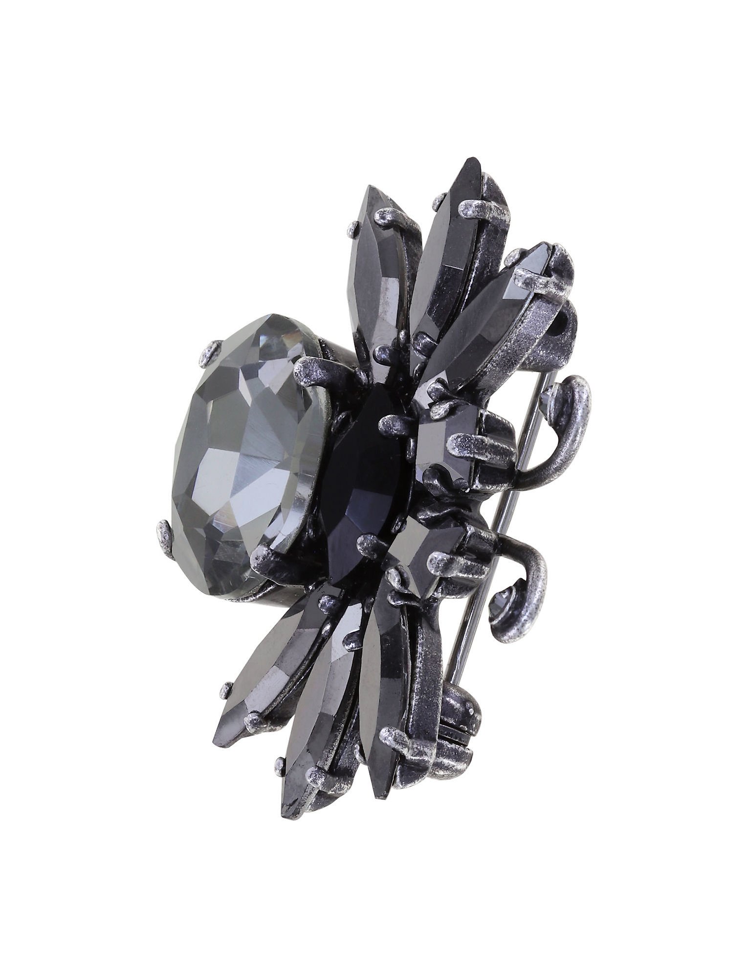 image for Brooch Love Bugs Black  