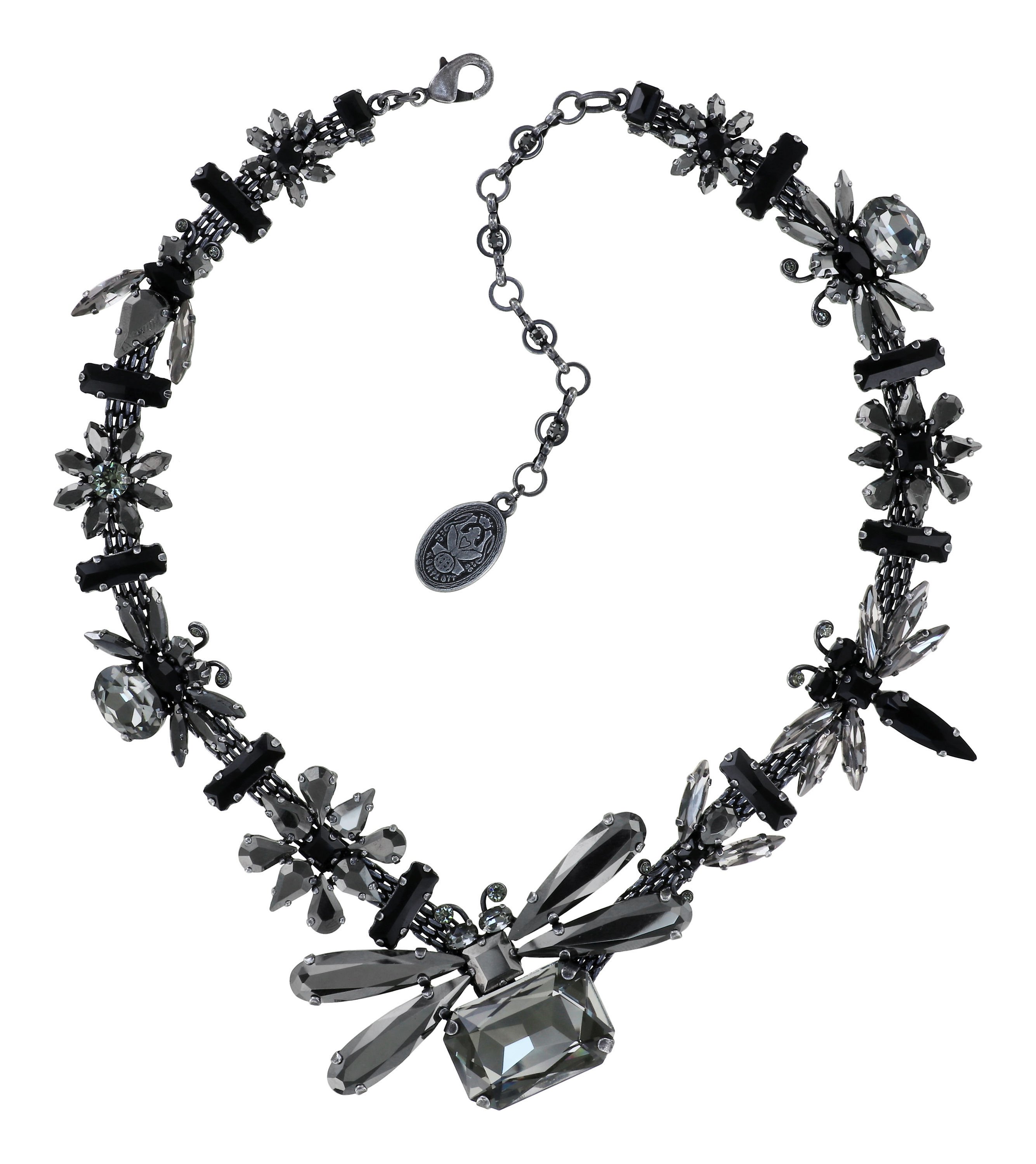 image for Necklace Collier Love Bugs Black  