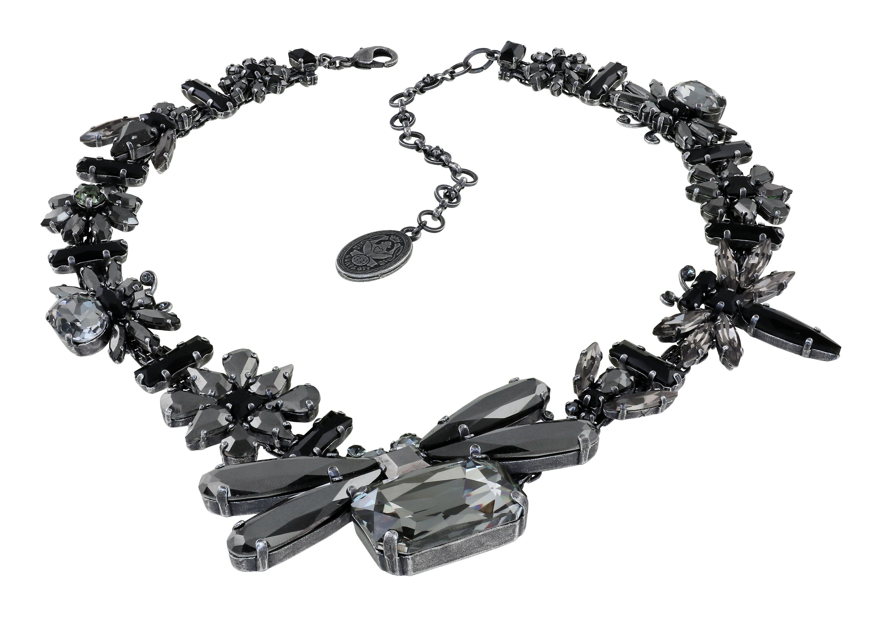 image for Necklace Collier Love Bugs Black  