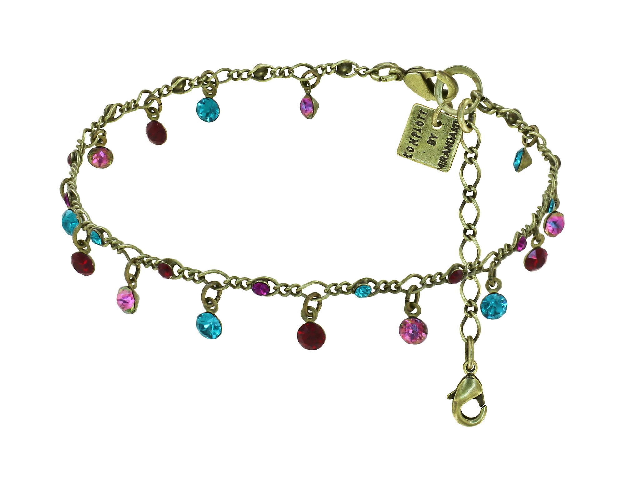 image for Anklet Love Bugs Multi / Green  