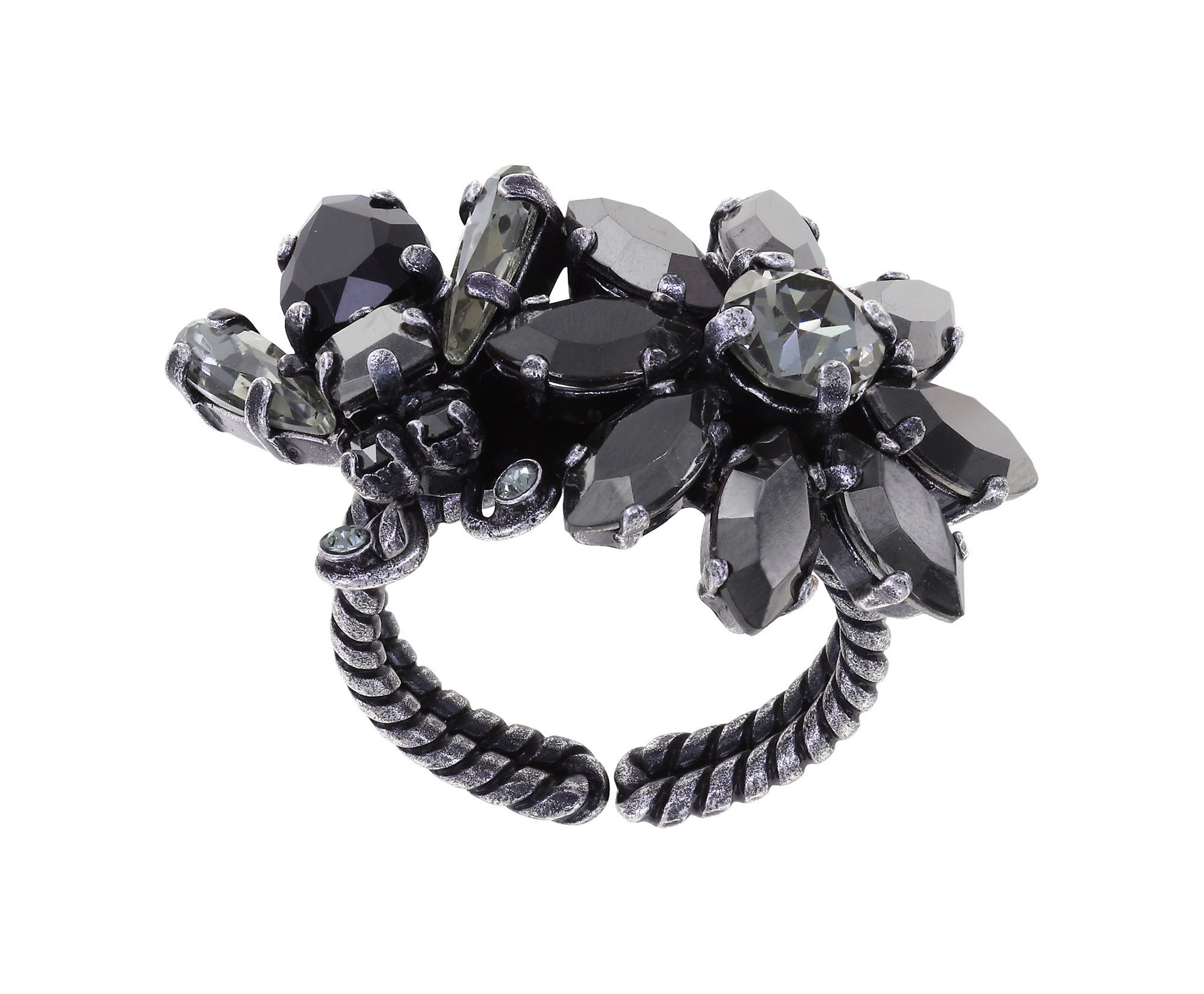 Bild für Ring Love Bugs Schwarz  