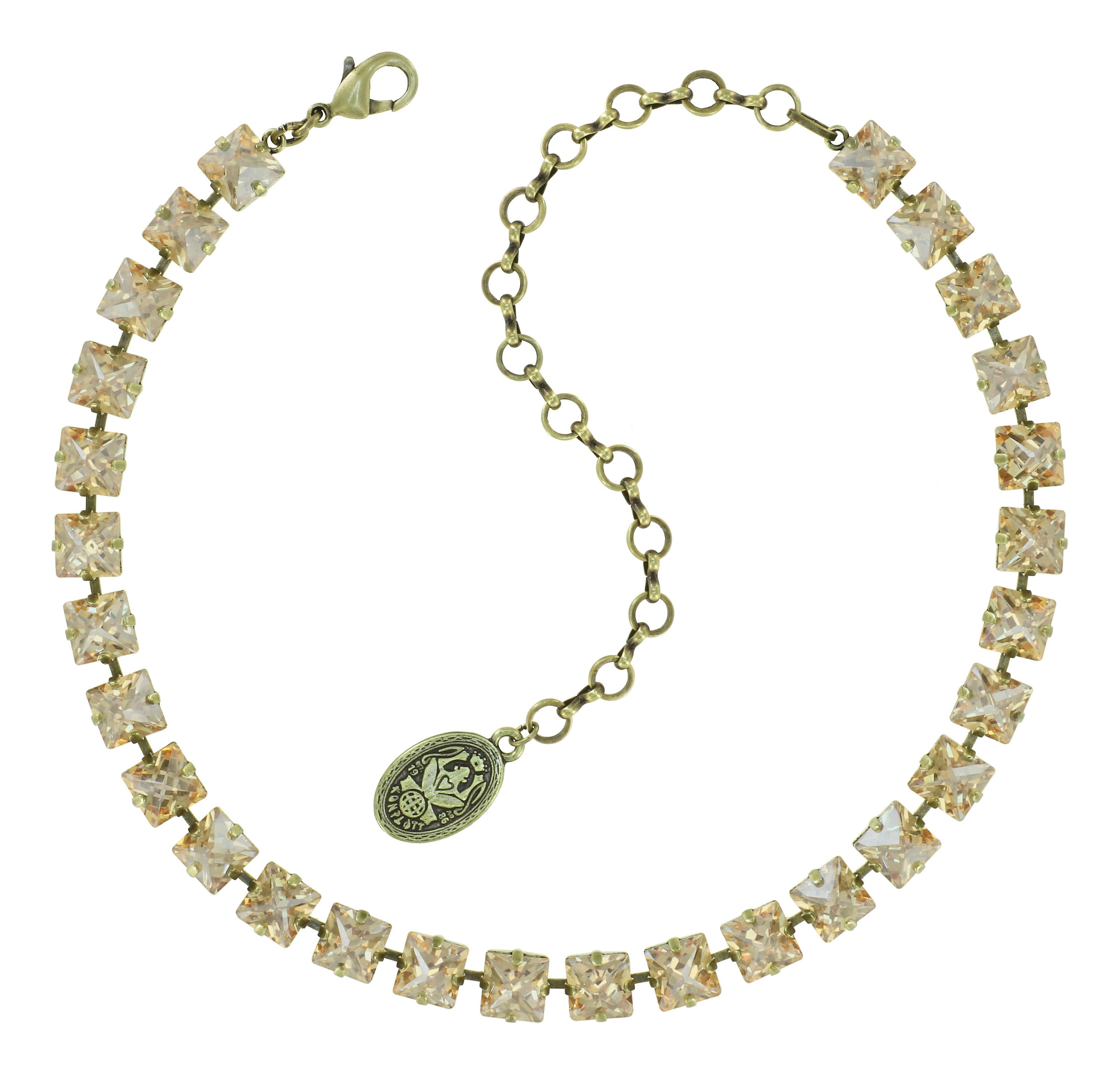 image for Necklace Choker Punk Classics Beige  size M