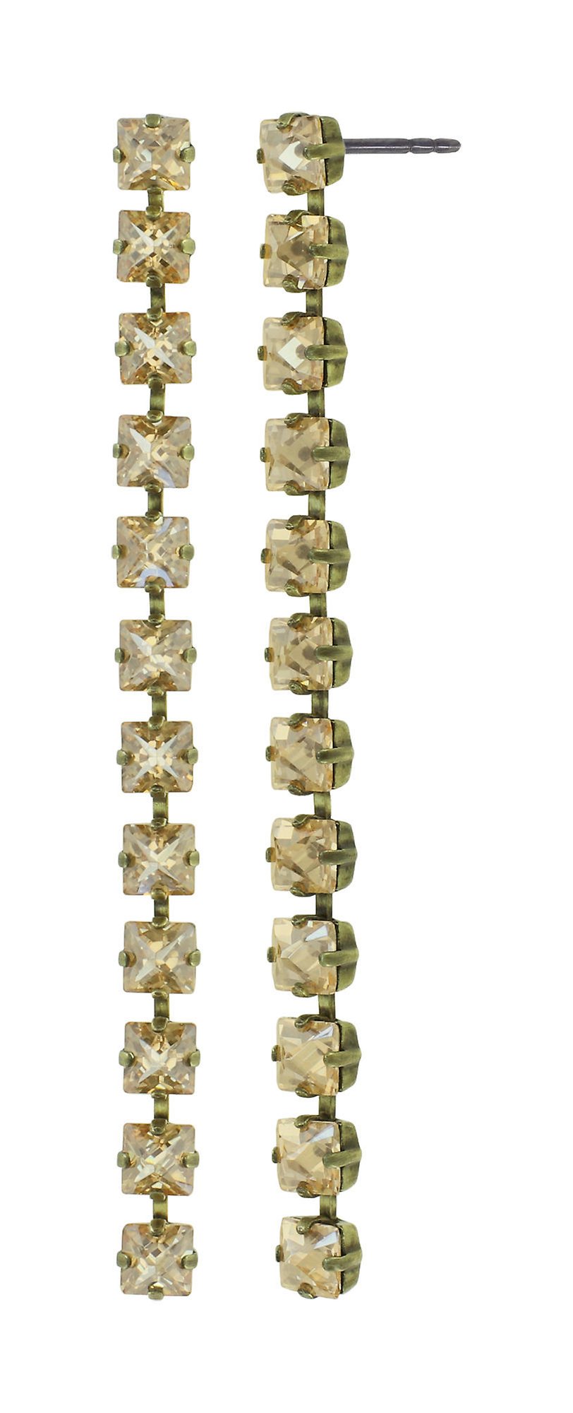 image for Earring Stud Dangling Punk Classics Beige  size S