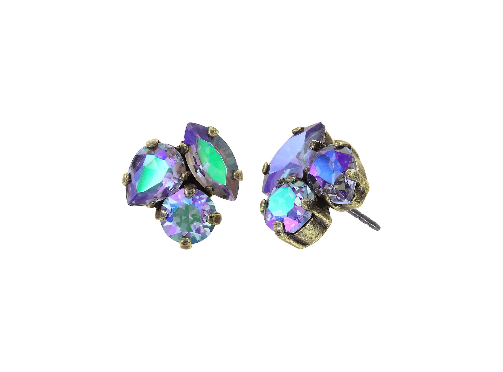 image for Earring Stud Ballroom Lila  