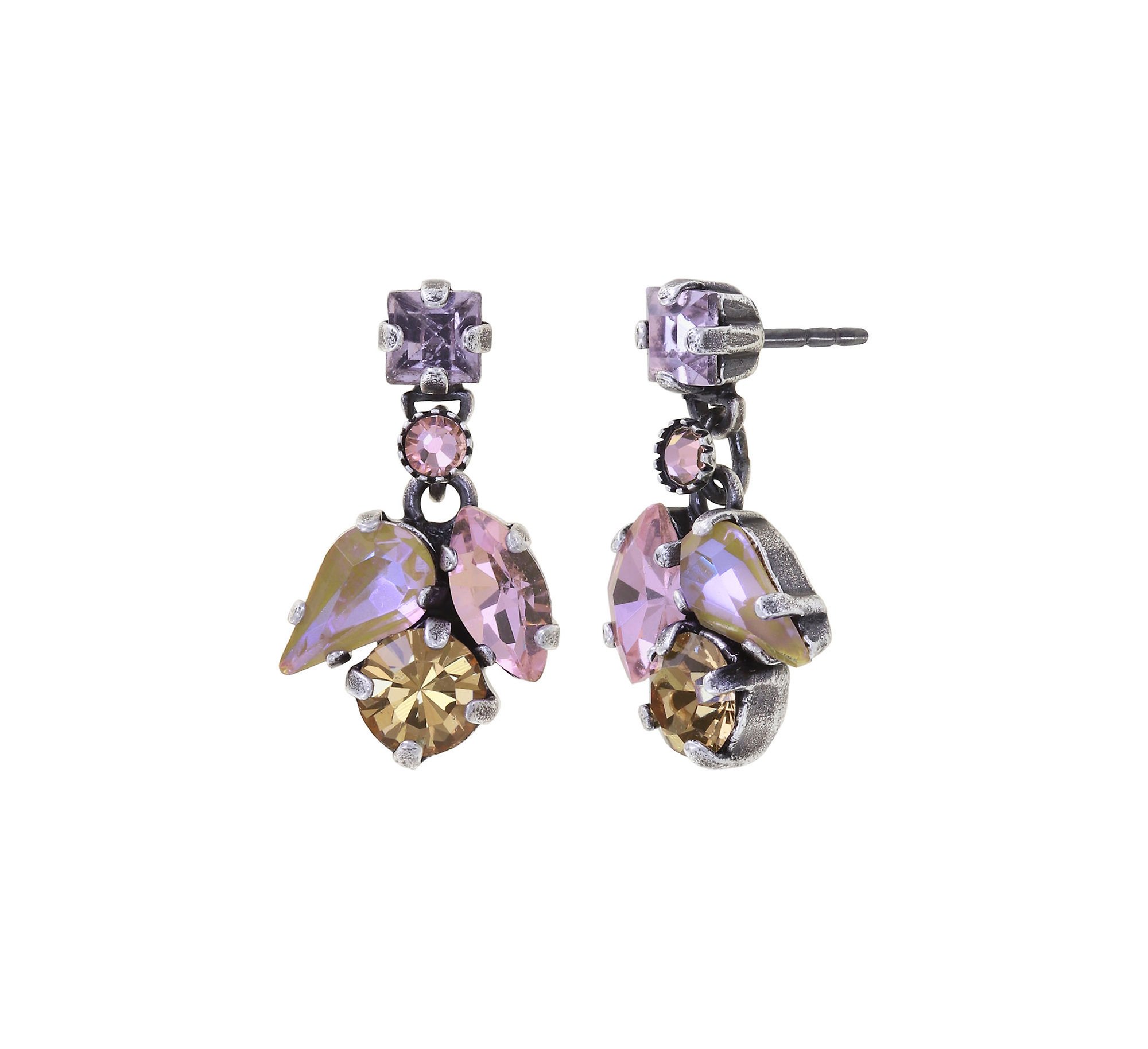 Bild für Ohrstecker baumelnd Ballroom Pastell Multi  