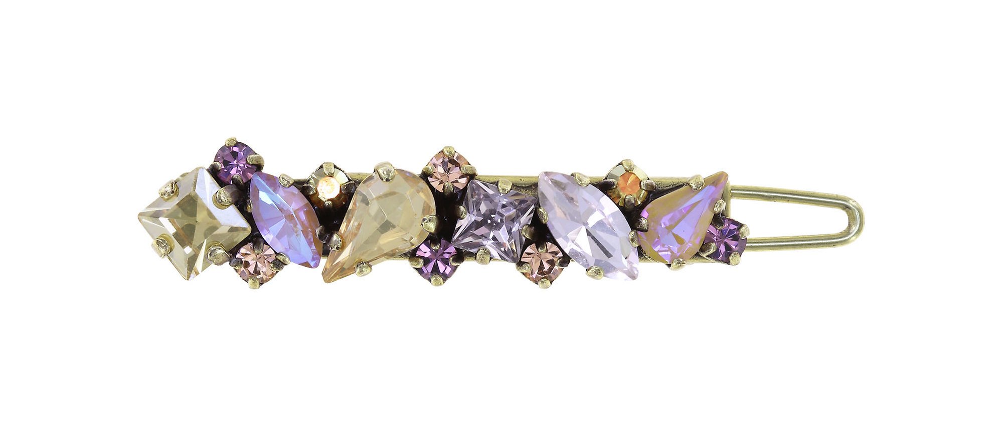 Bild für Haarschmuck Ballroom Beige / Lila  