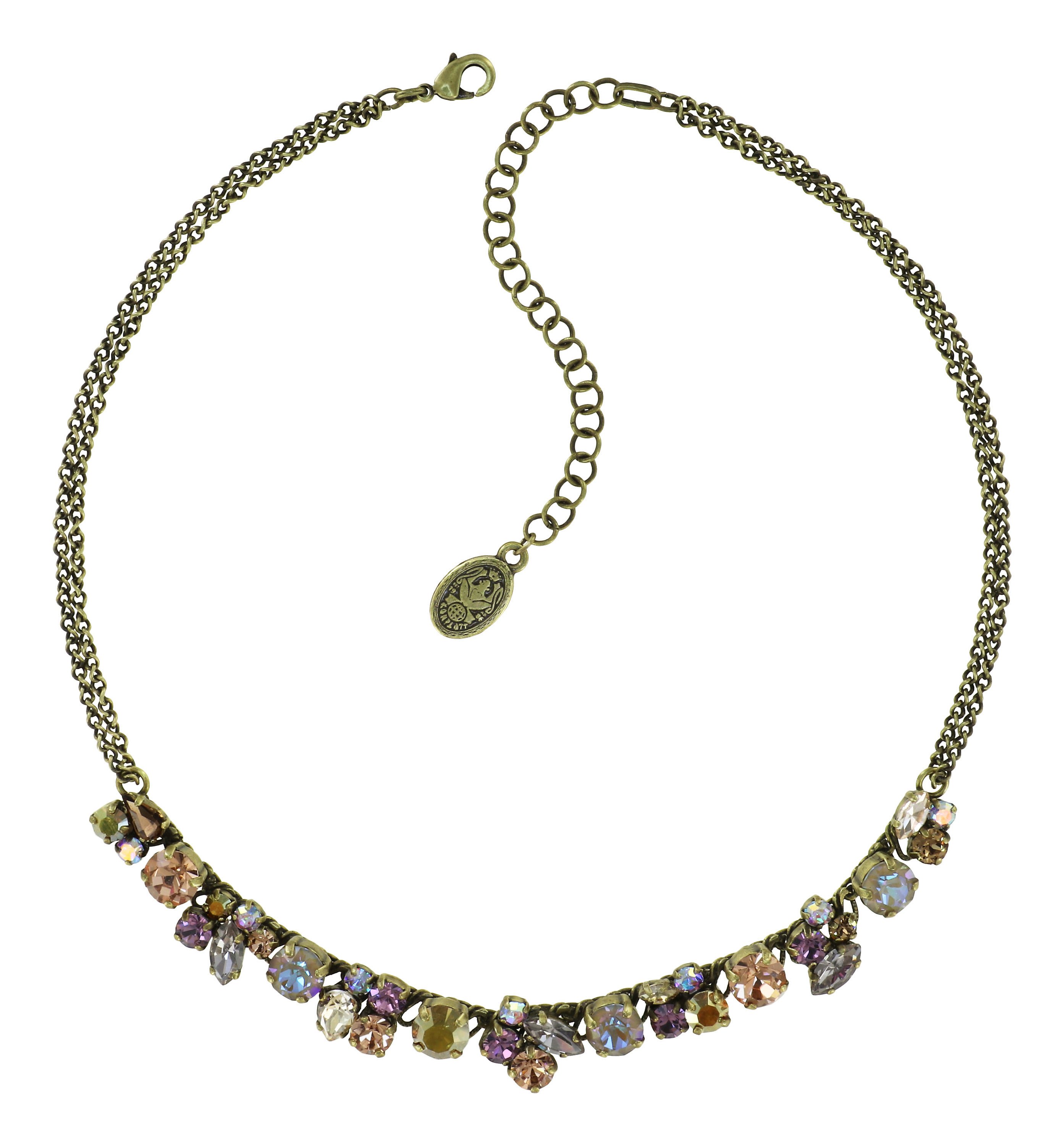 image pour Collier Ballroom Beige / Lila  