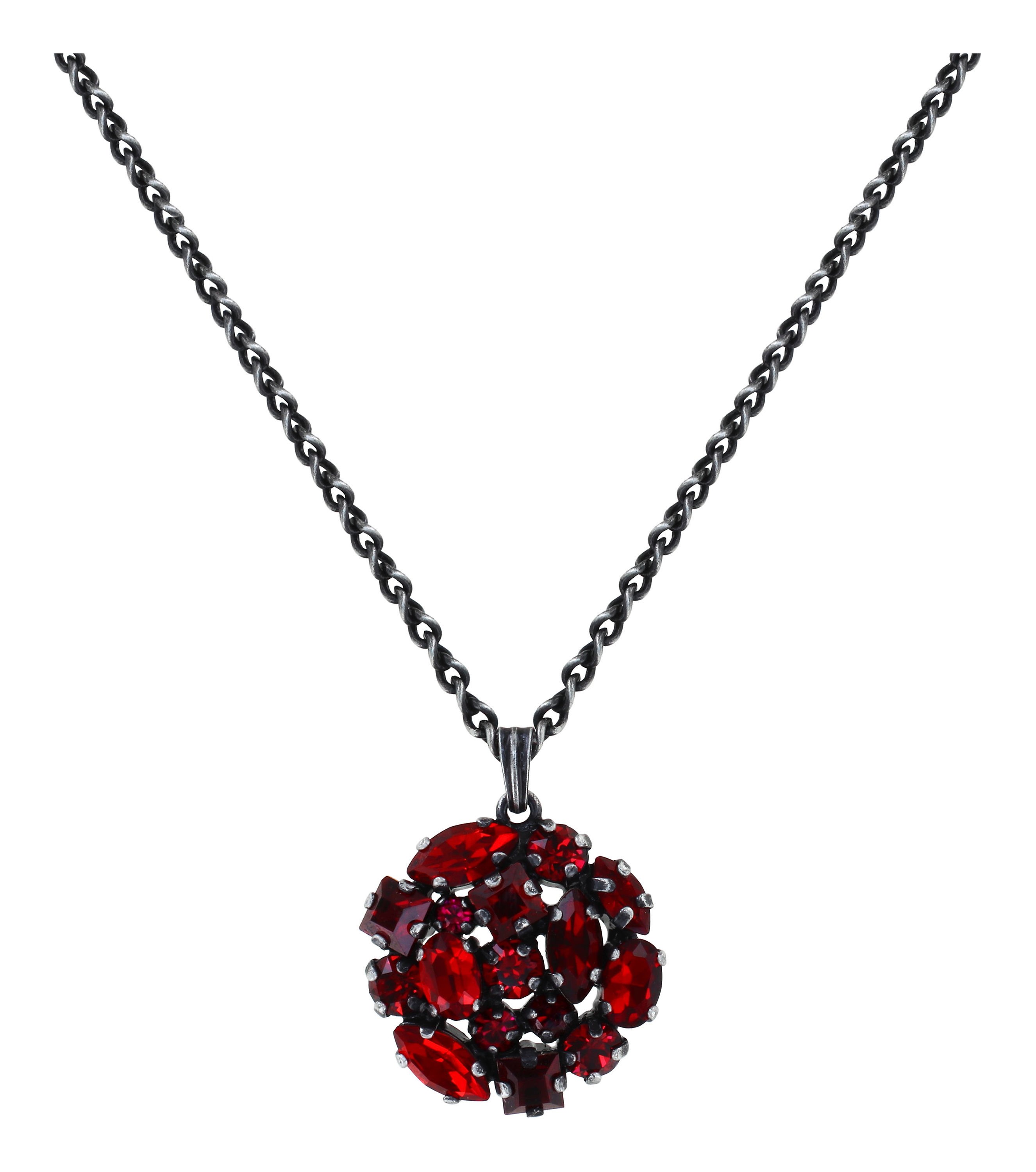 image for Necklace pendant (long) Ballroom Red  size S