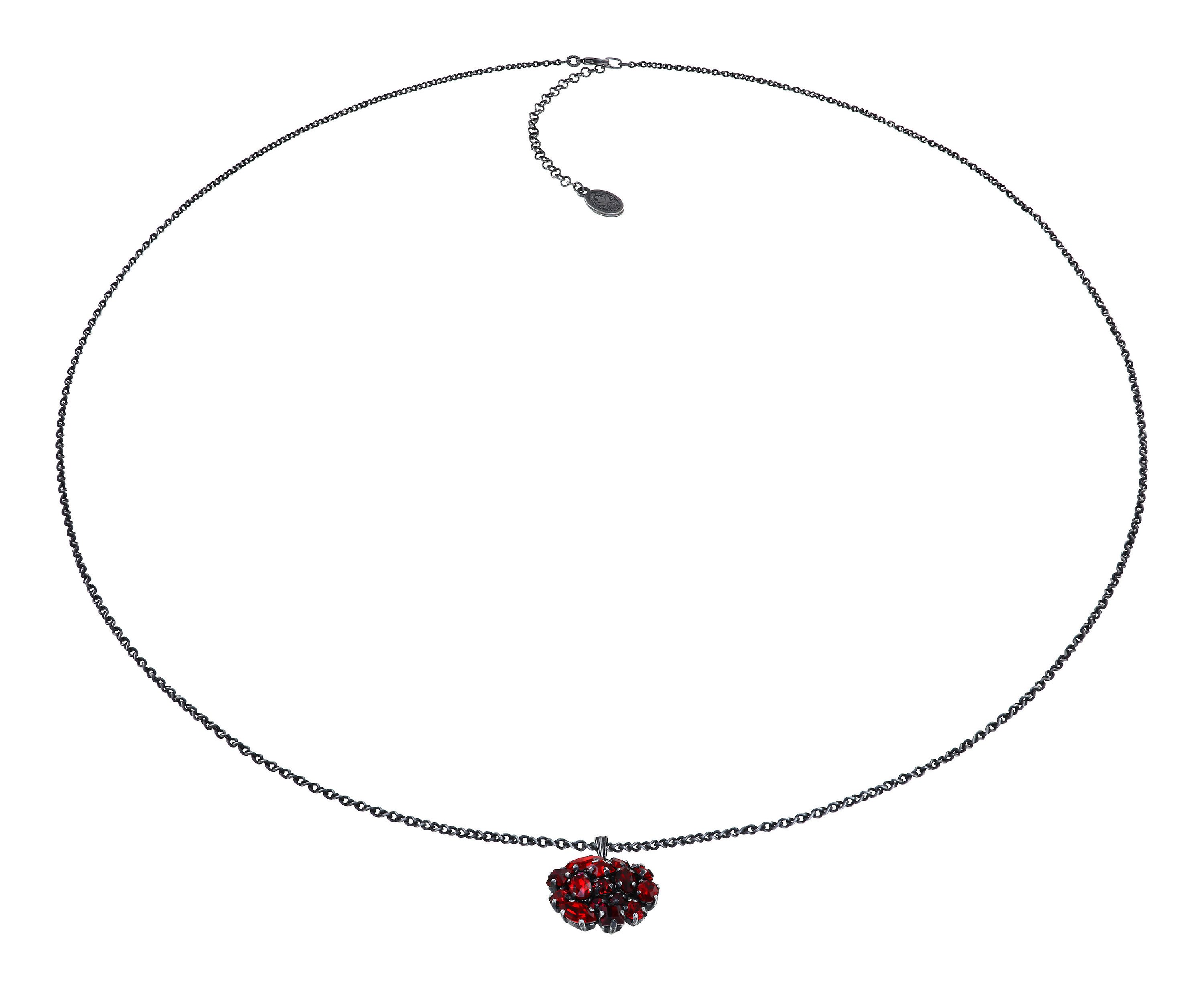 image pour Collier pendant (long) Ballroom Rouge  size S