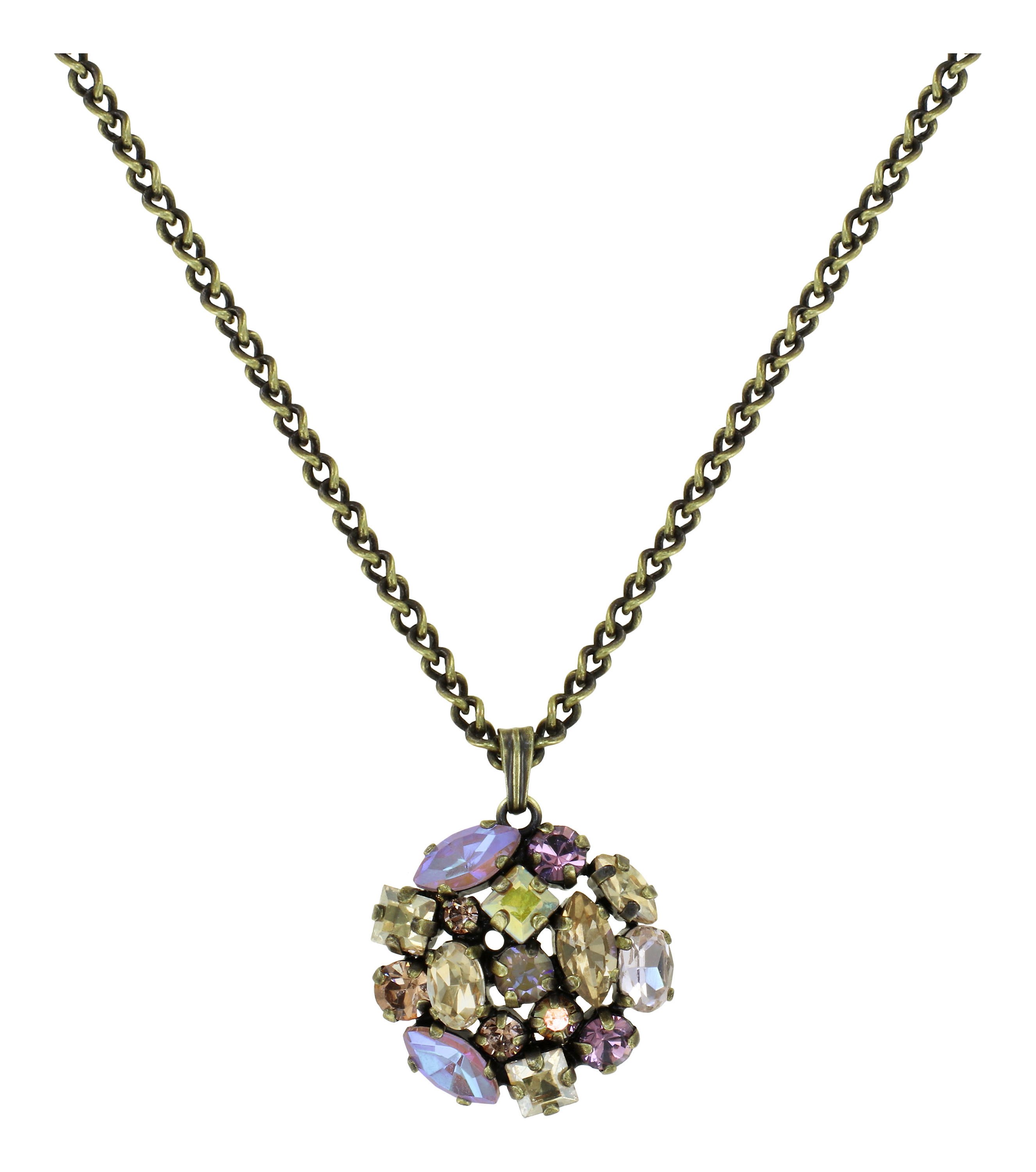 image pour Collier pendant (long) Ballroom Beige / Lila  size S