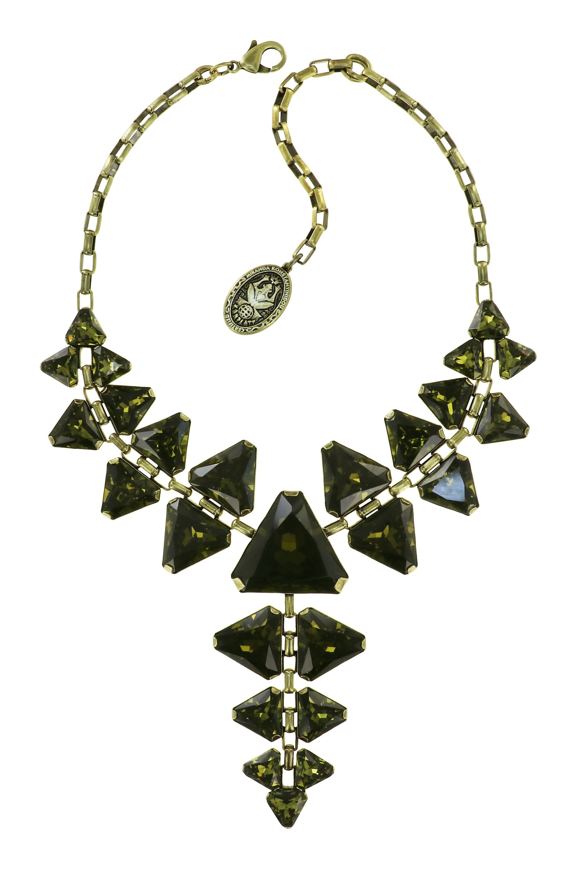 image for Necklace-Y Star Trekking Green  