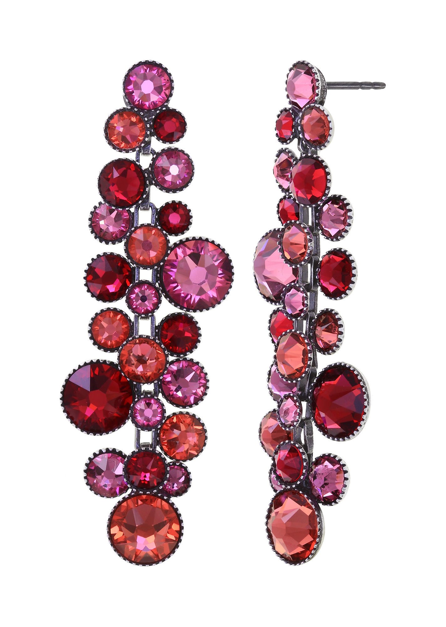 image pour Clou d'oreille pendant Water Cascade Coralline  