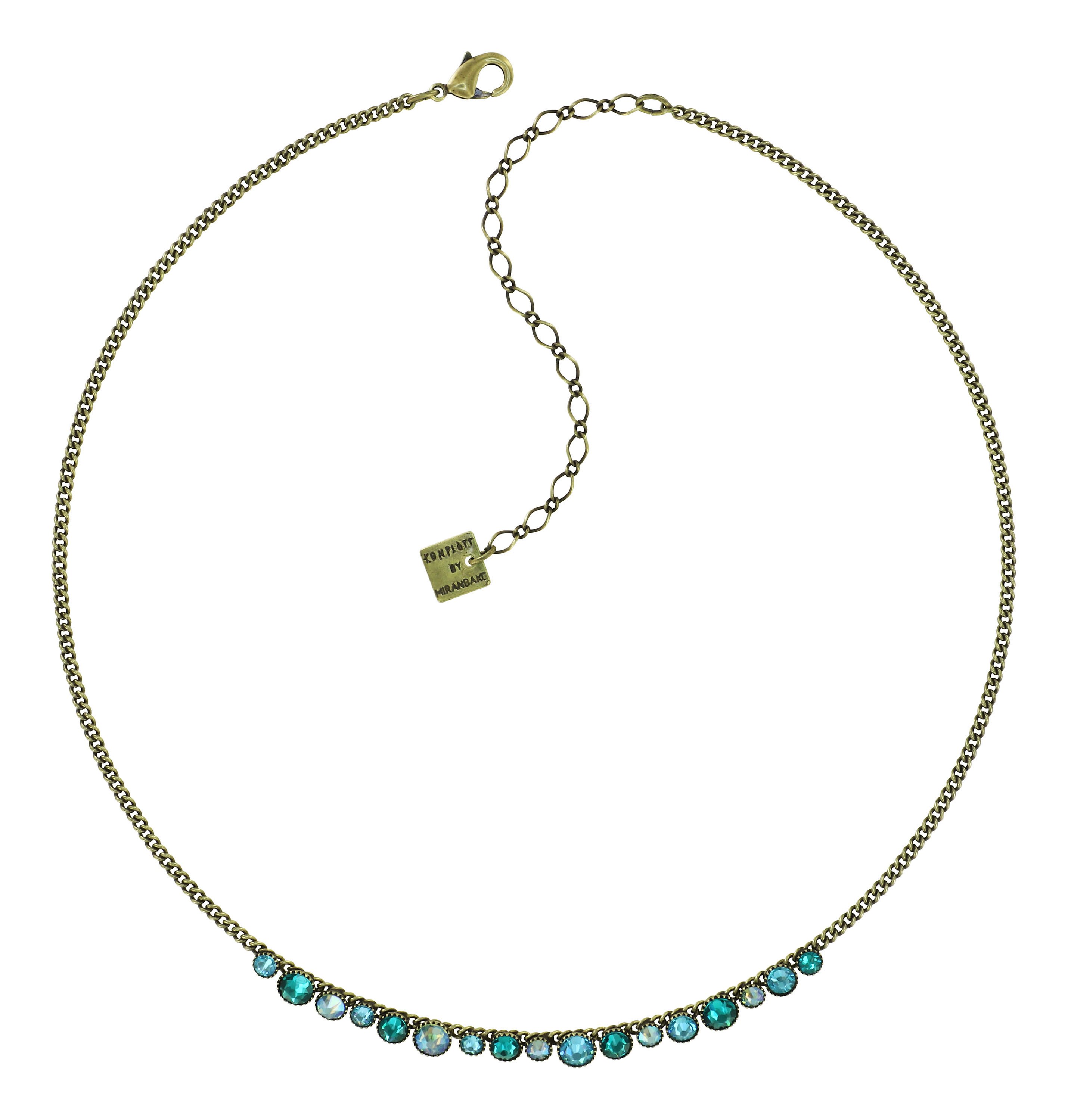 image for Necklace Water Cascade Blue  