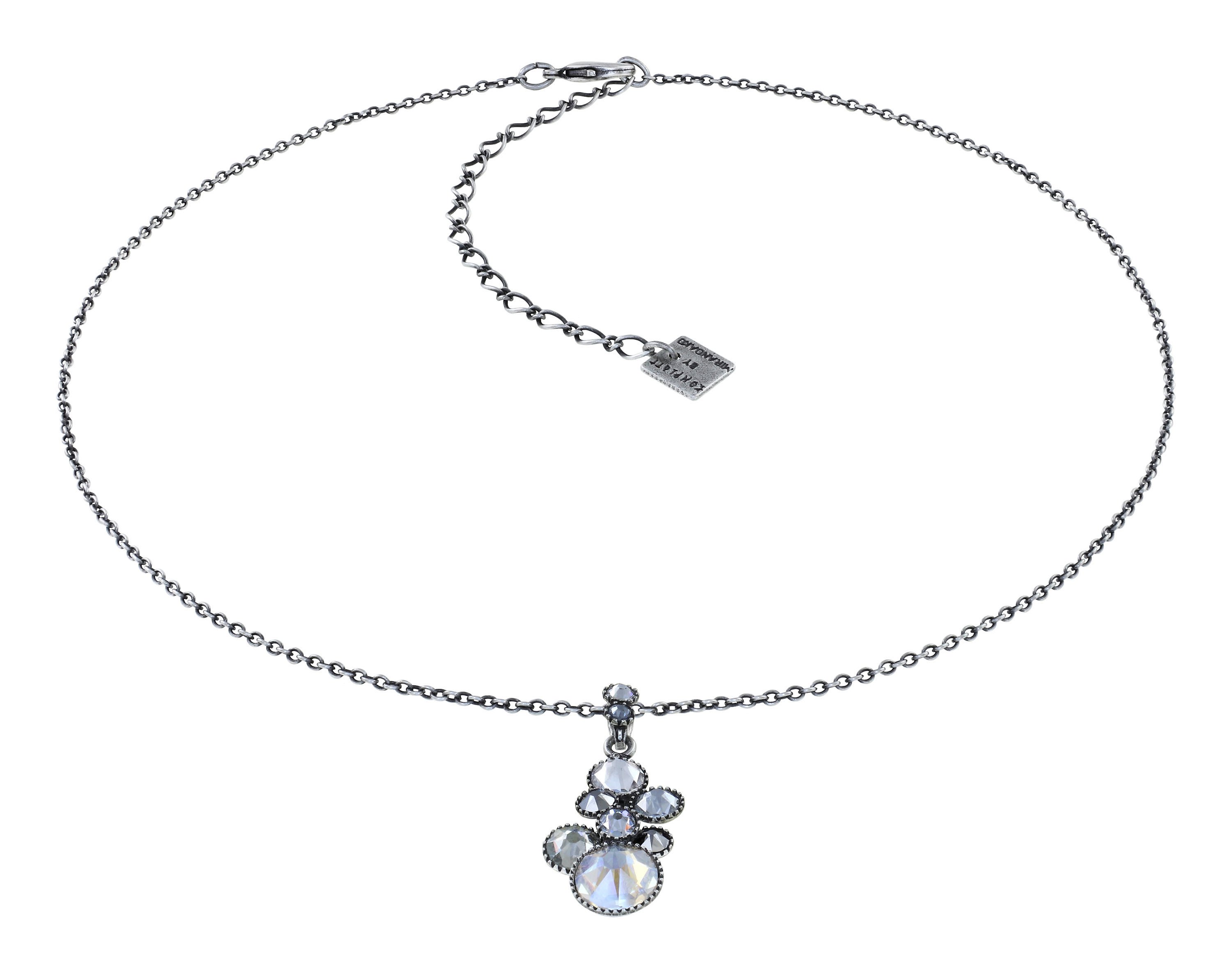 image pour Collier pendant Water Cascade Blanc  