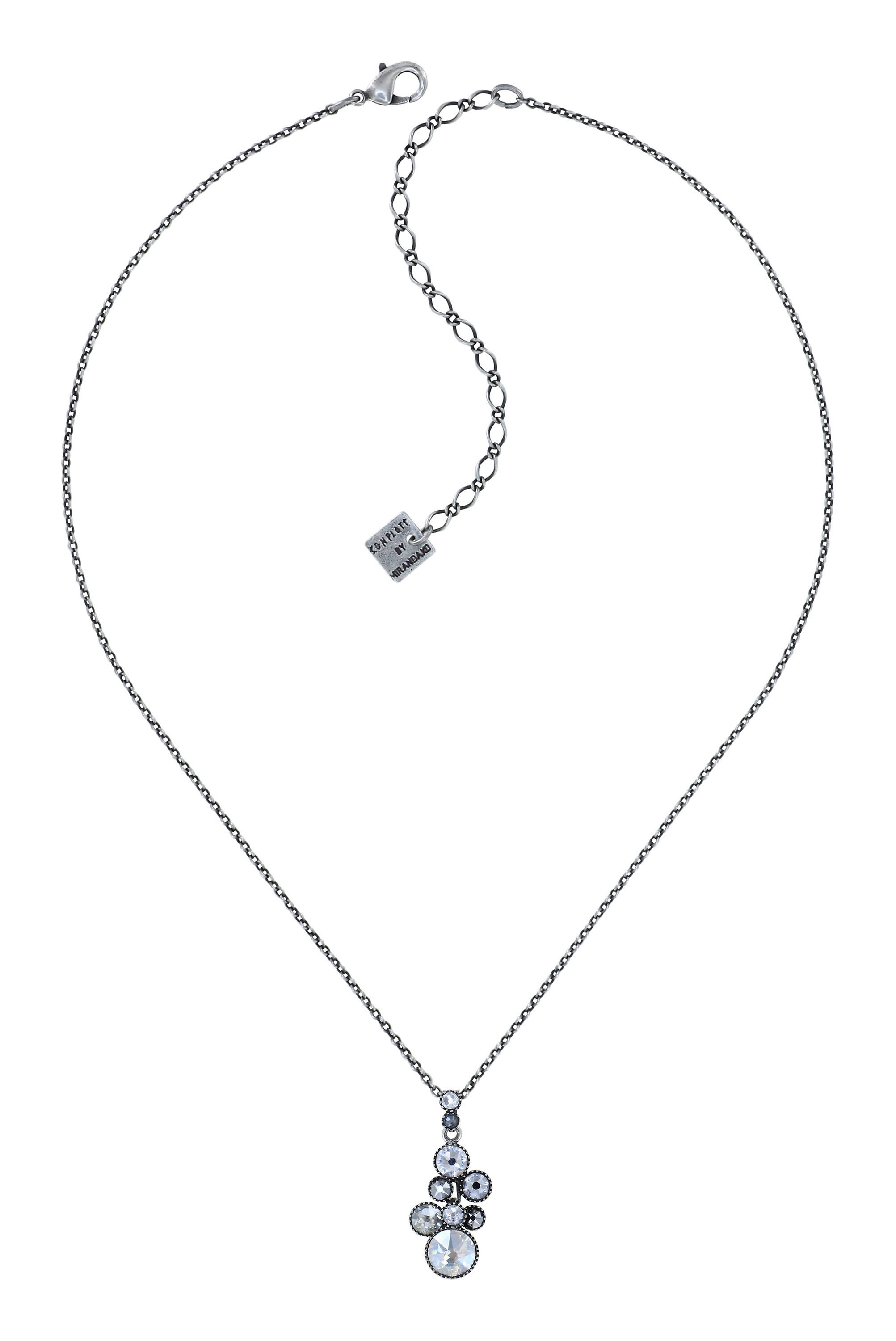 image for Necklace Pendant Water Cascade White  