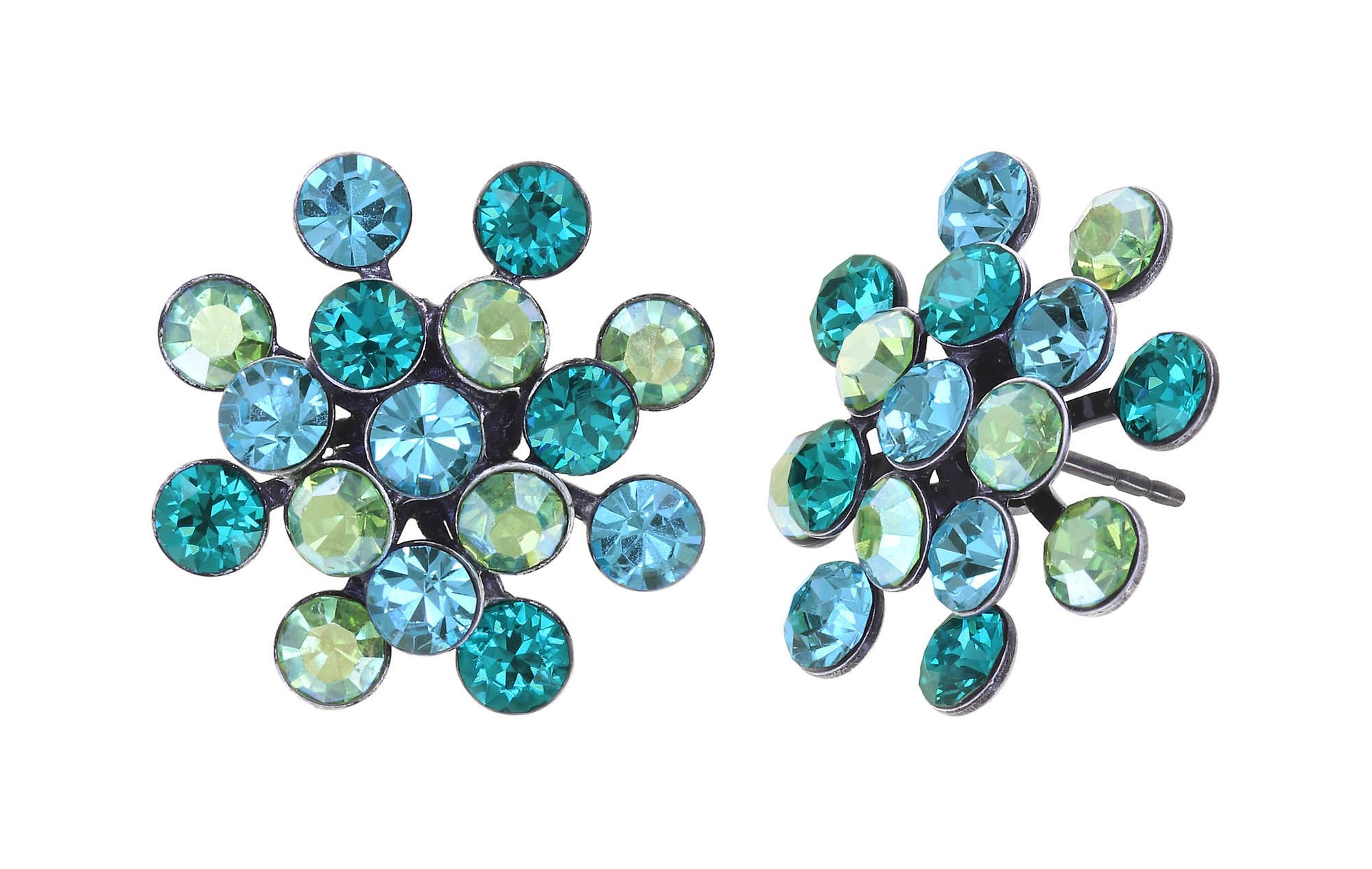 image for Earring Stud Magic Fireball Blue  Classic Size (21mm Ø)