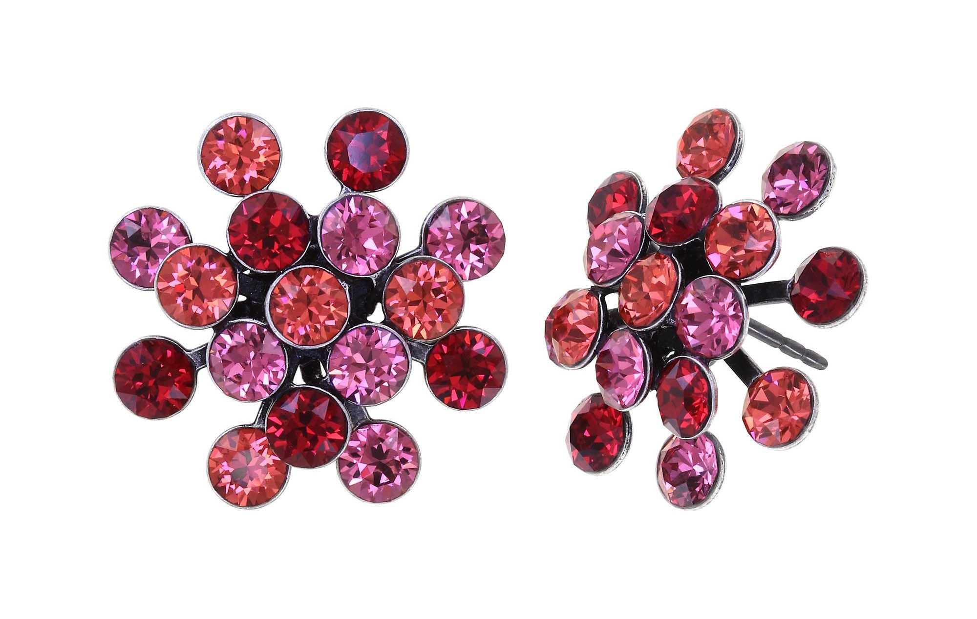 image for Earring Stud Magic Fireball Coralline  Classic Size (21mm Ø)