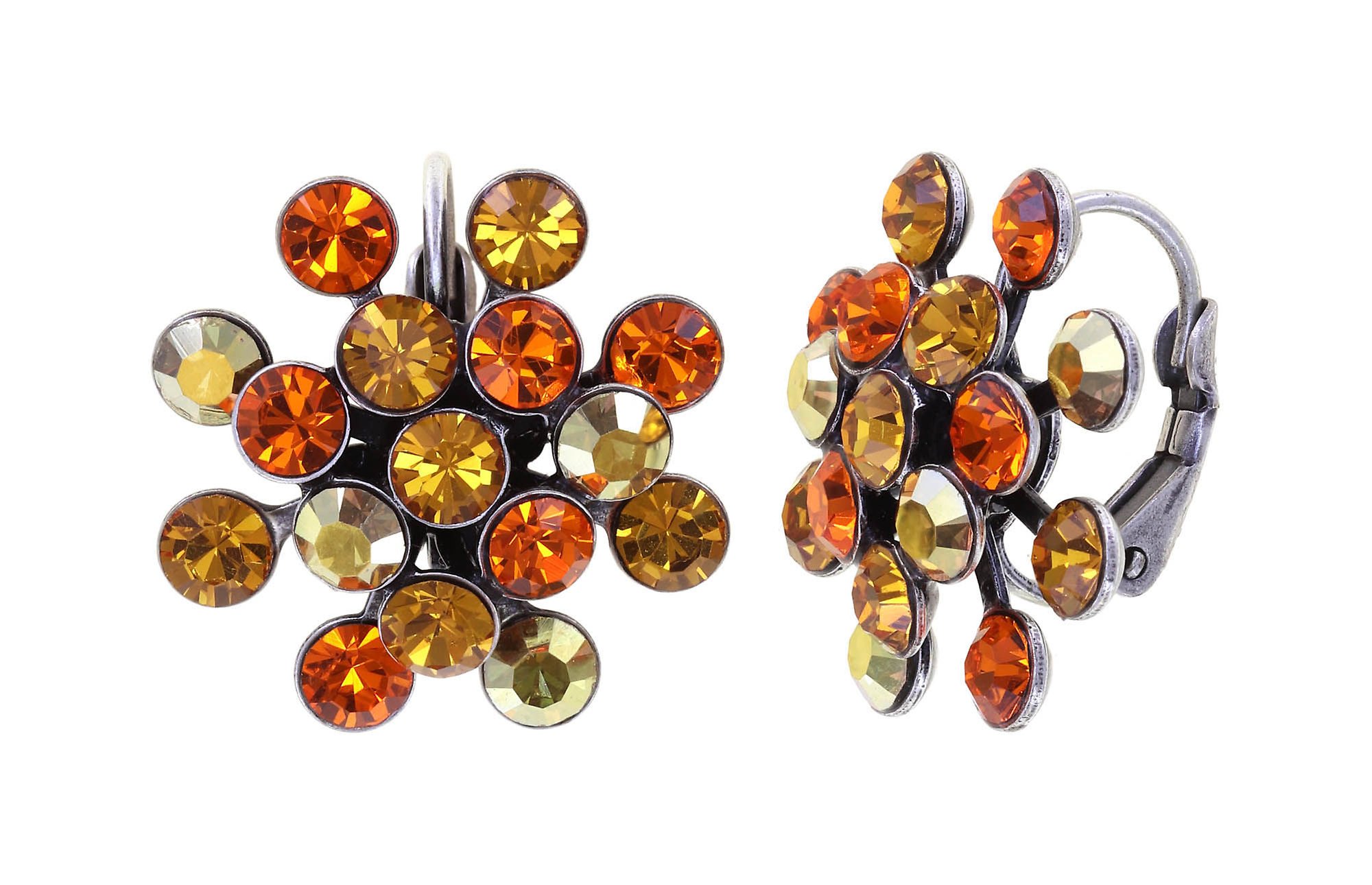 image pour Boucles d'oreilles Eurowire Magic Fireball Orange  Classic Size (21mm Ø)
