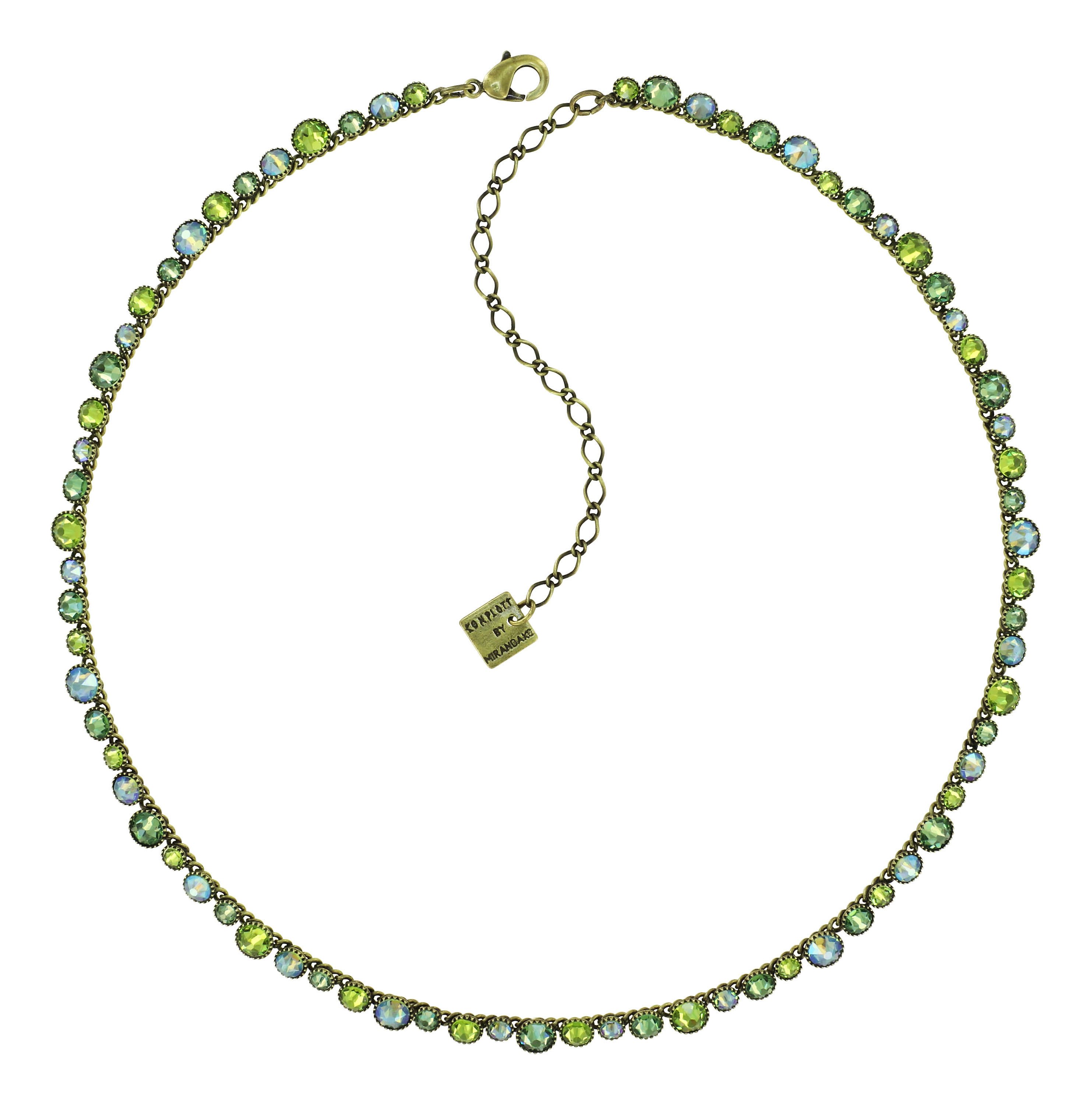 image pour Collier Water Cascade Vert  