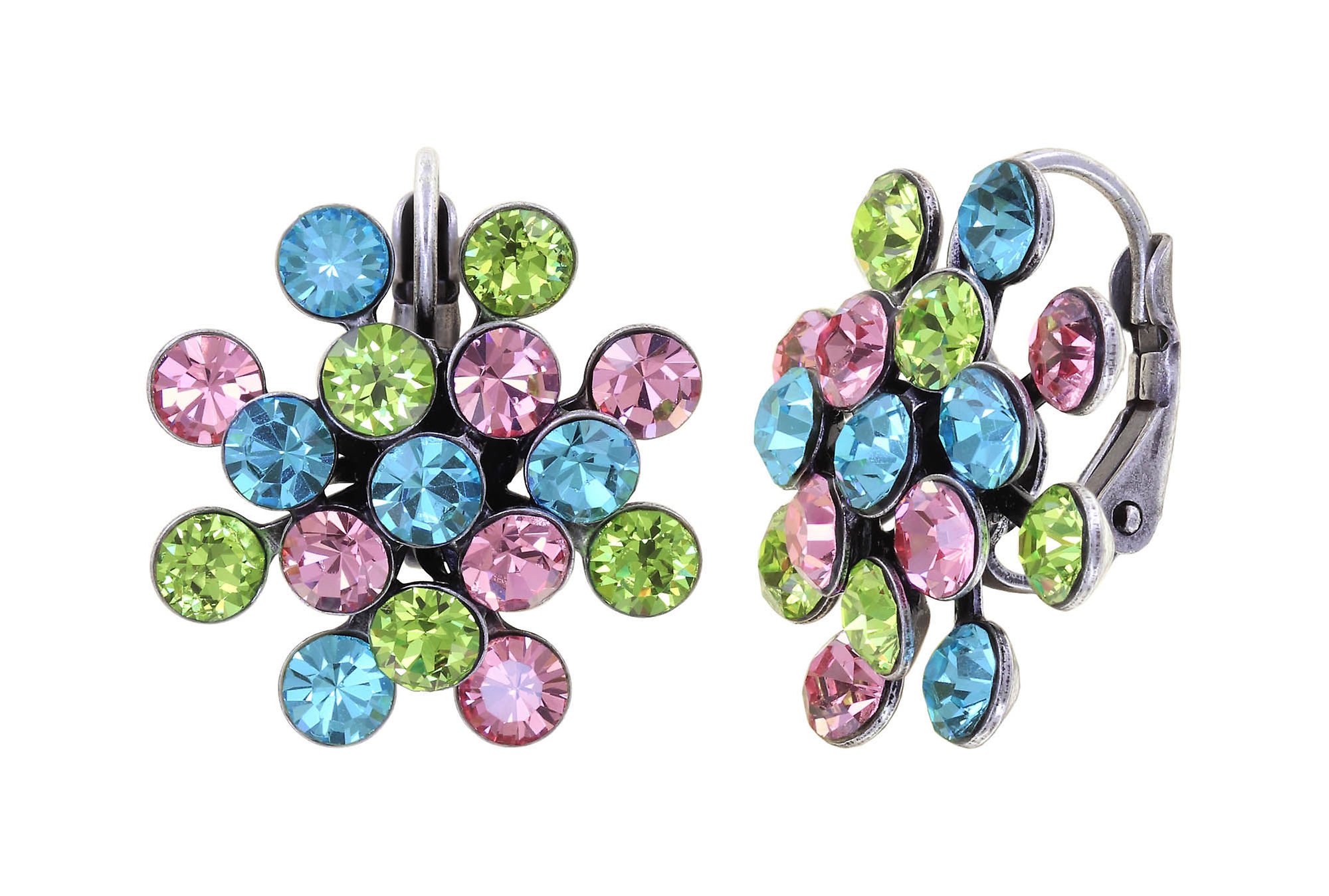 image for Earring Eurowire Magic Fireball Pastel Multi  Classic Size (21mm Ø)