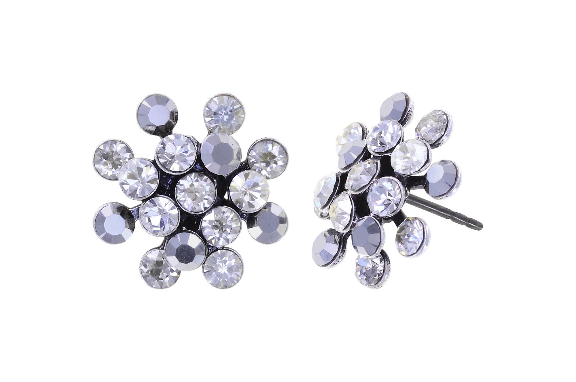 image pour Clou d'oreille Magic Fireball Blanc / Gris  mini