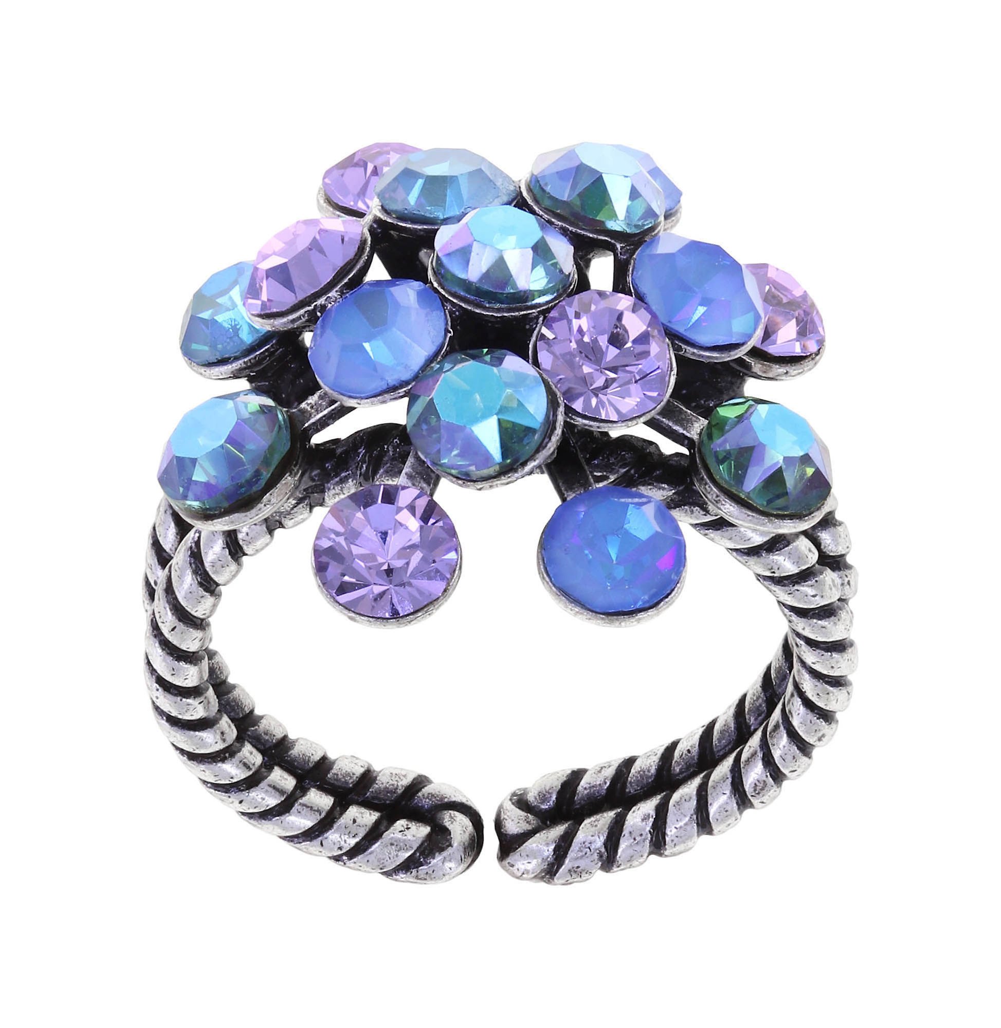 image pour Anneau Magic Fireball Bleu / Lila  Classic Size (21mm Ø)