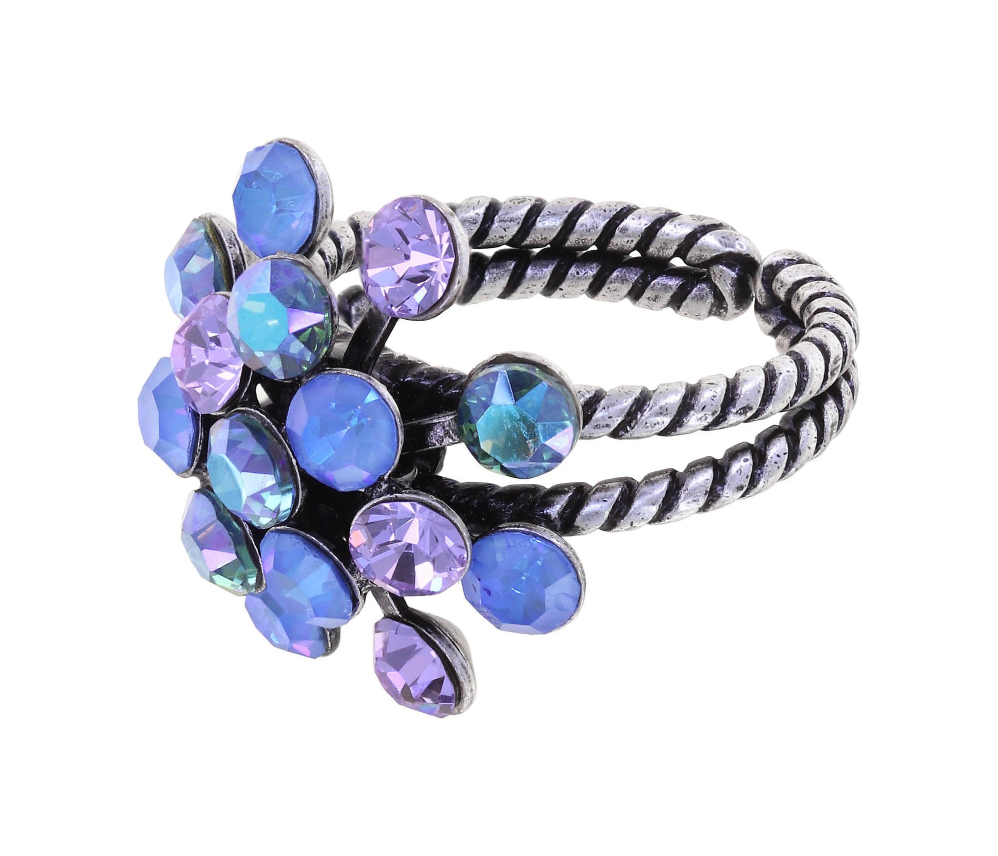 image pour Anneau Magic Fireball Bleu / Lila  Classic Size (21mm Ø)