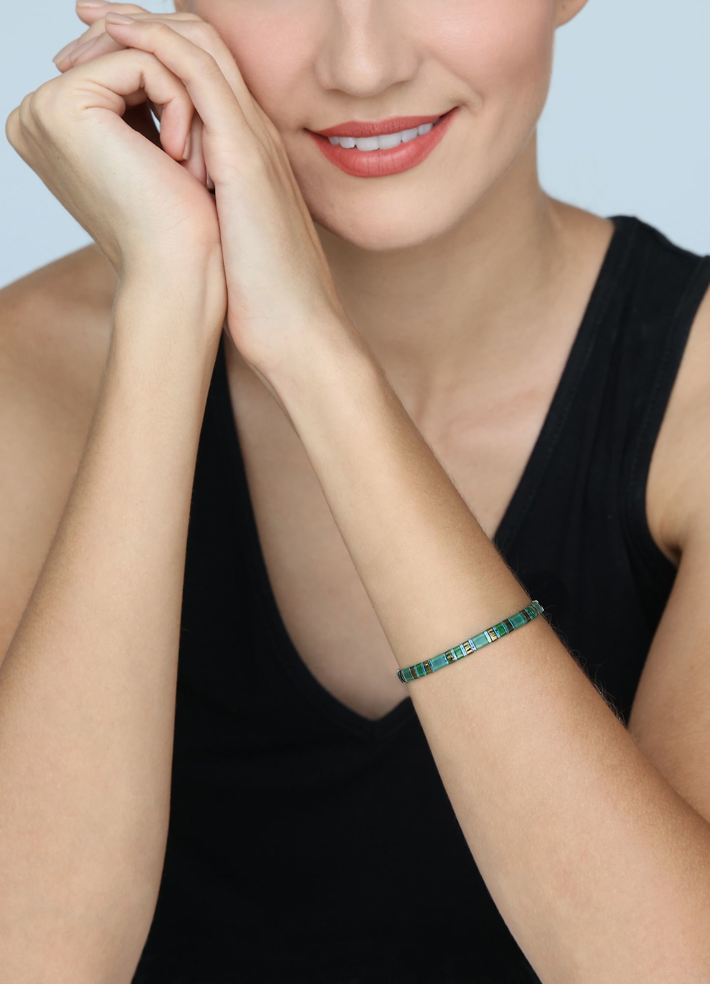 image for Bracelet Elastic Tilala Green  