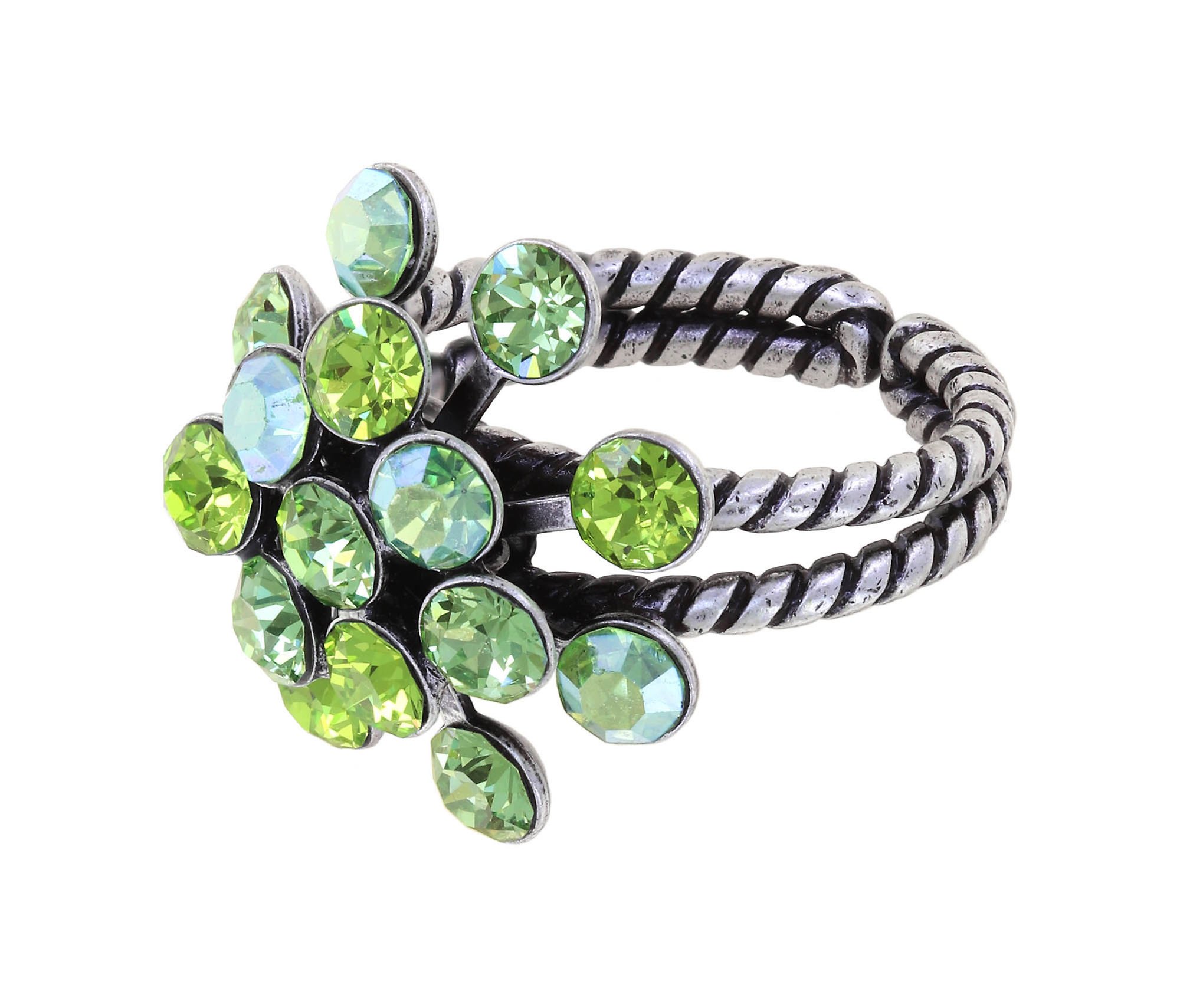 image pour Anneau Magic Fireball Vert  Classic Size (21mm Ø)