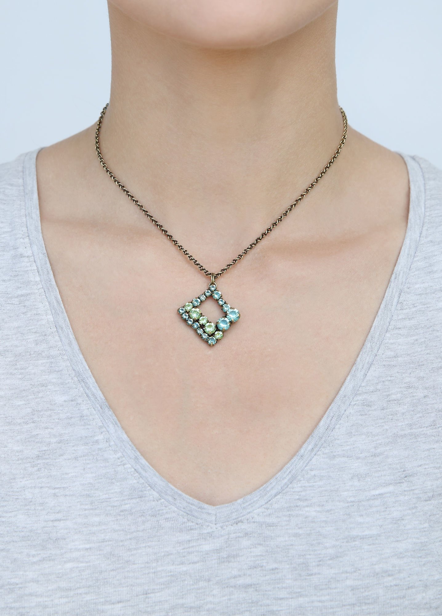 image pour Collier pendant Mytrix Vert  