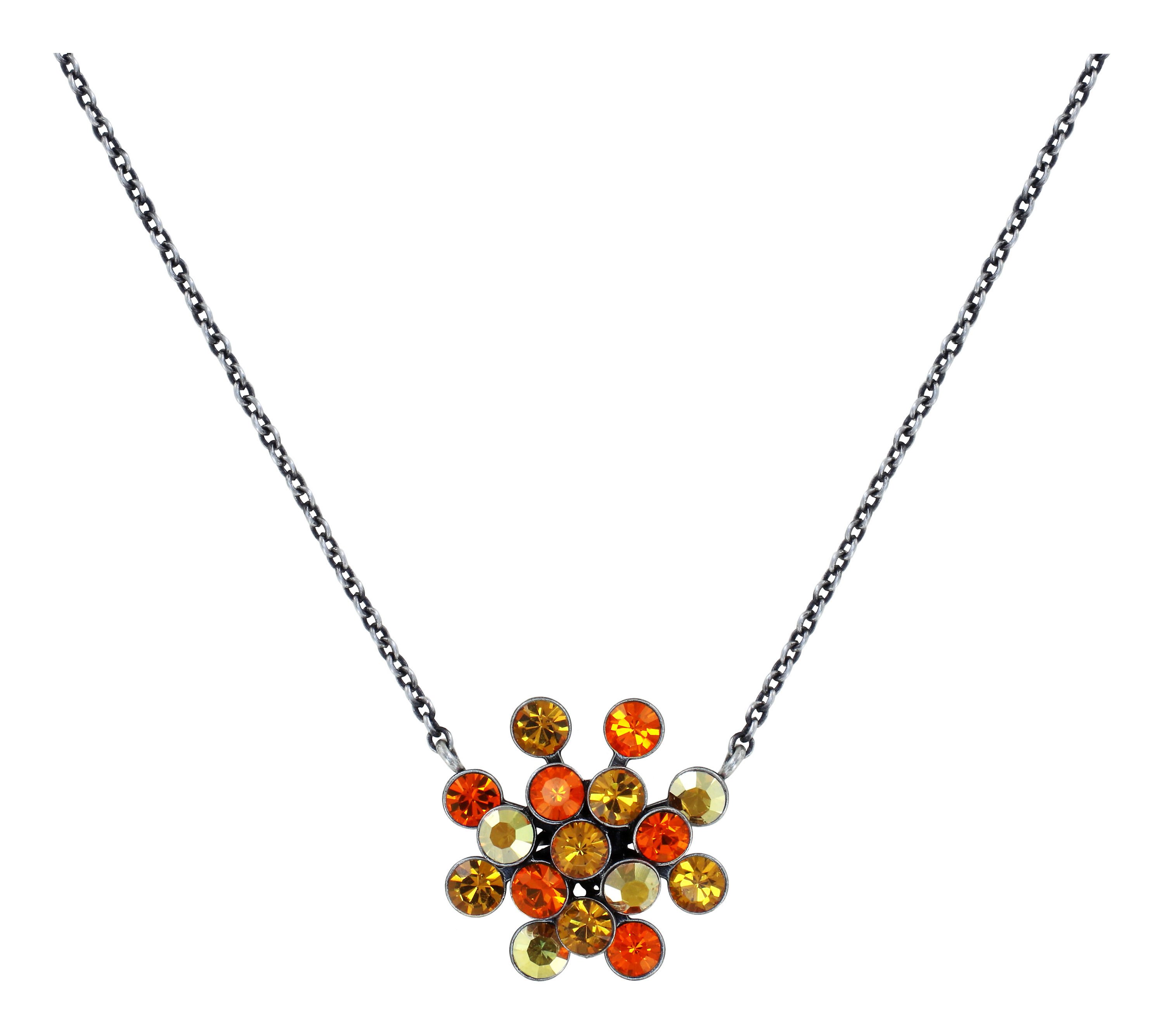 image for Necklace pendant Magic Fireball Orange  Classic Size (21mm Ø)