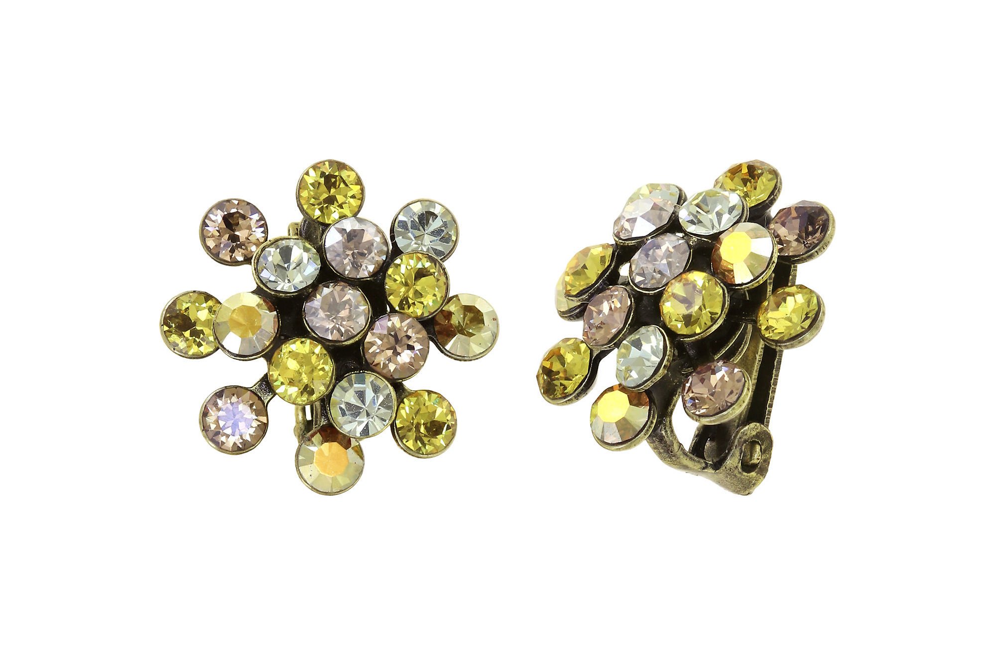image pour Boucles d'oreilles Clip Magic Fireball Jaune  mini